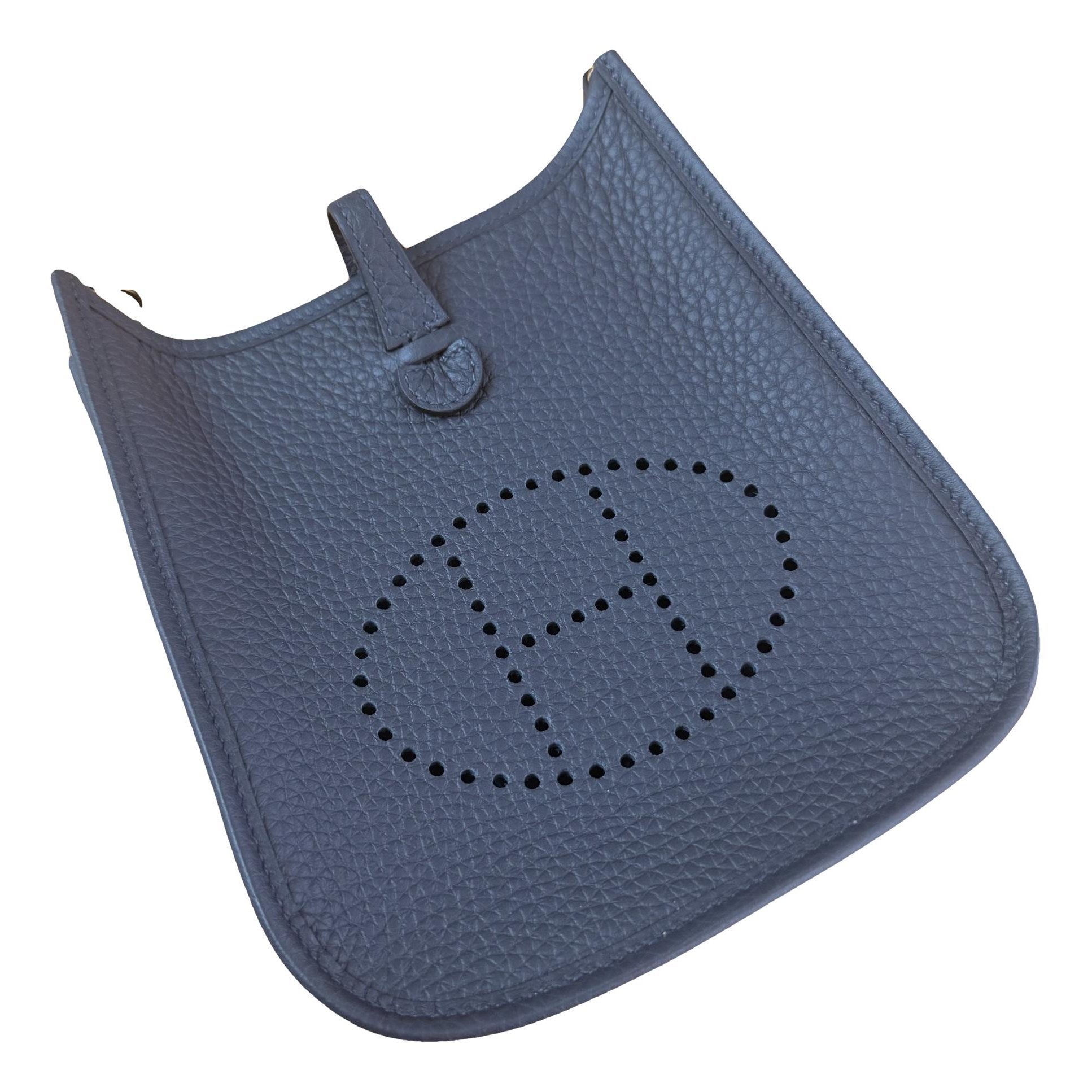 Mini Evelyne leather handbag