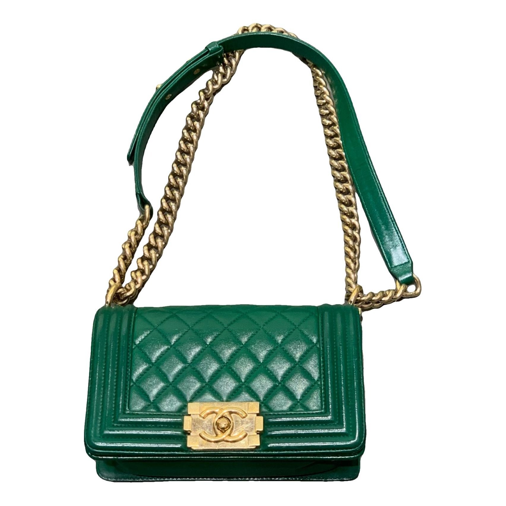 Boy leather crossbody bag
