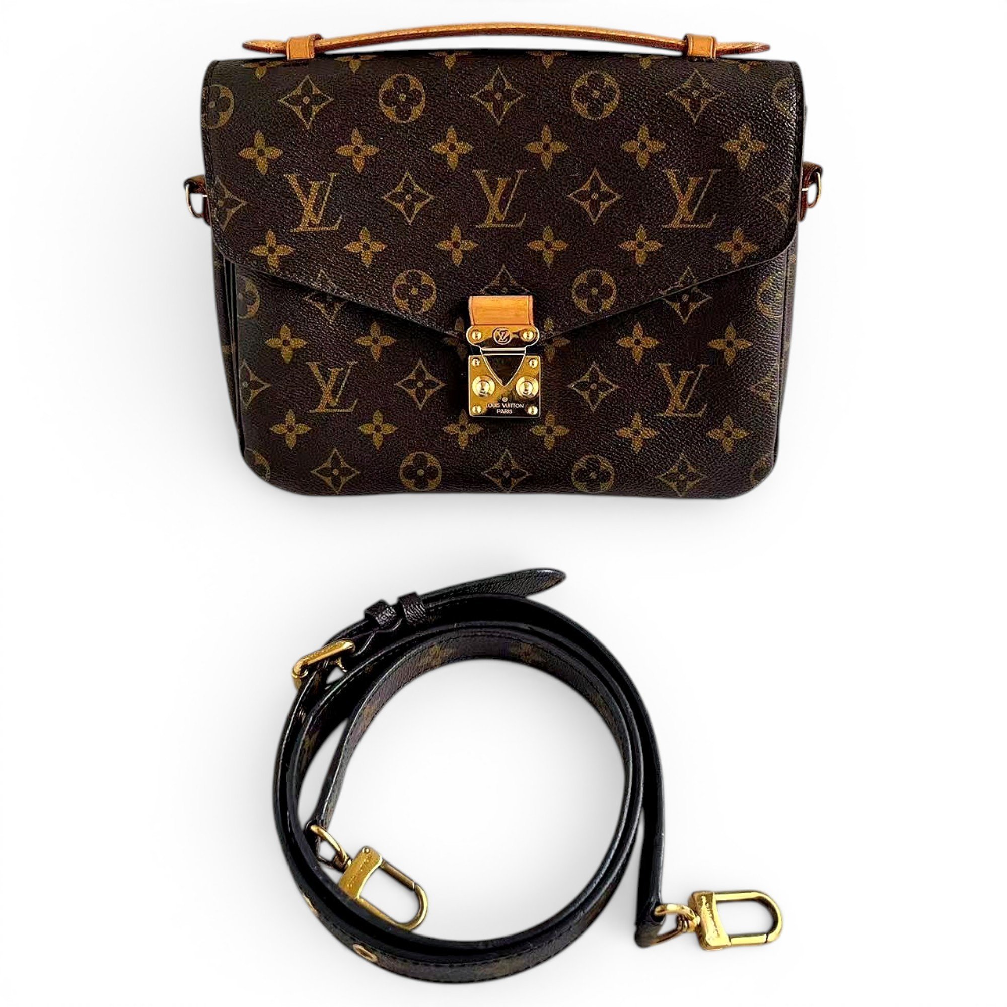 Metis leather handbag