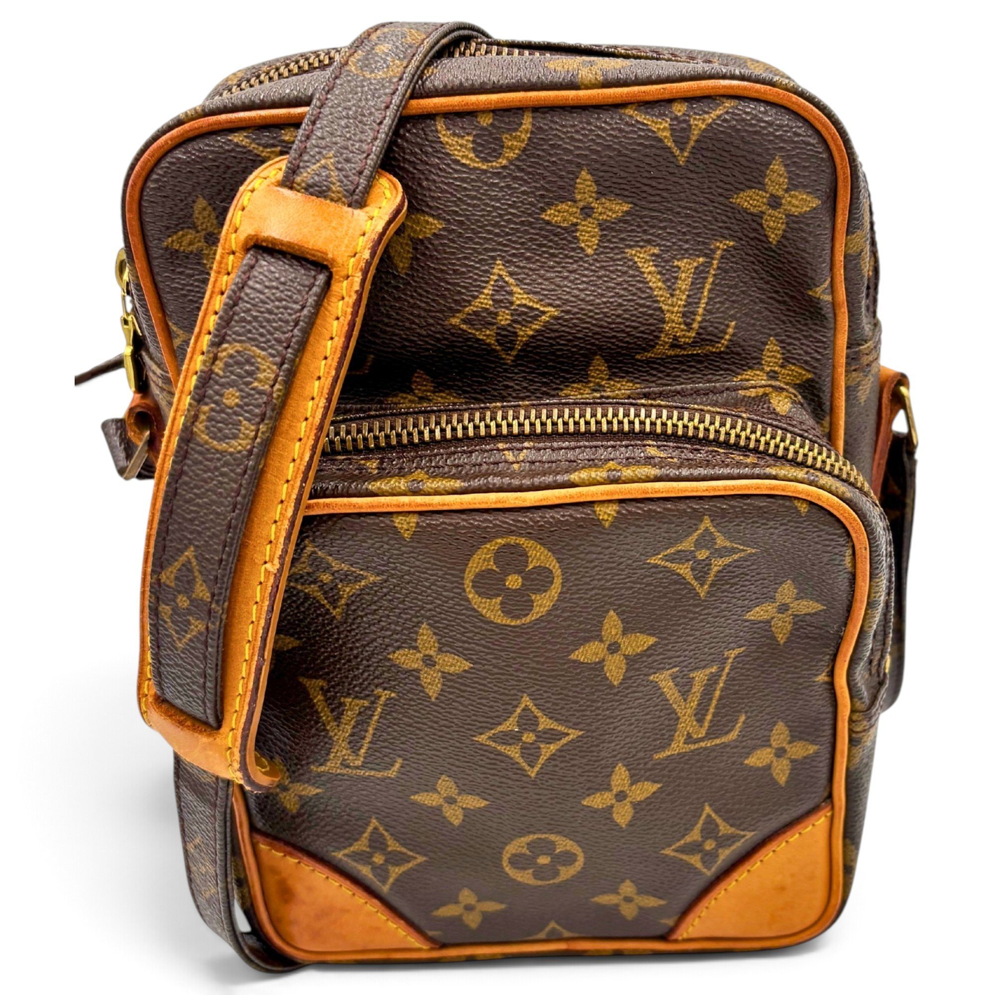Amazon leather crossbody bag