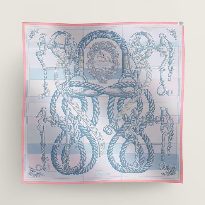 Della Cavalleria Double Face Scarf 90