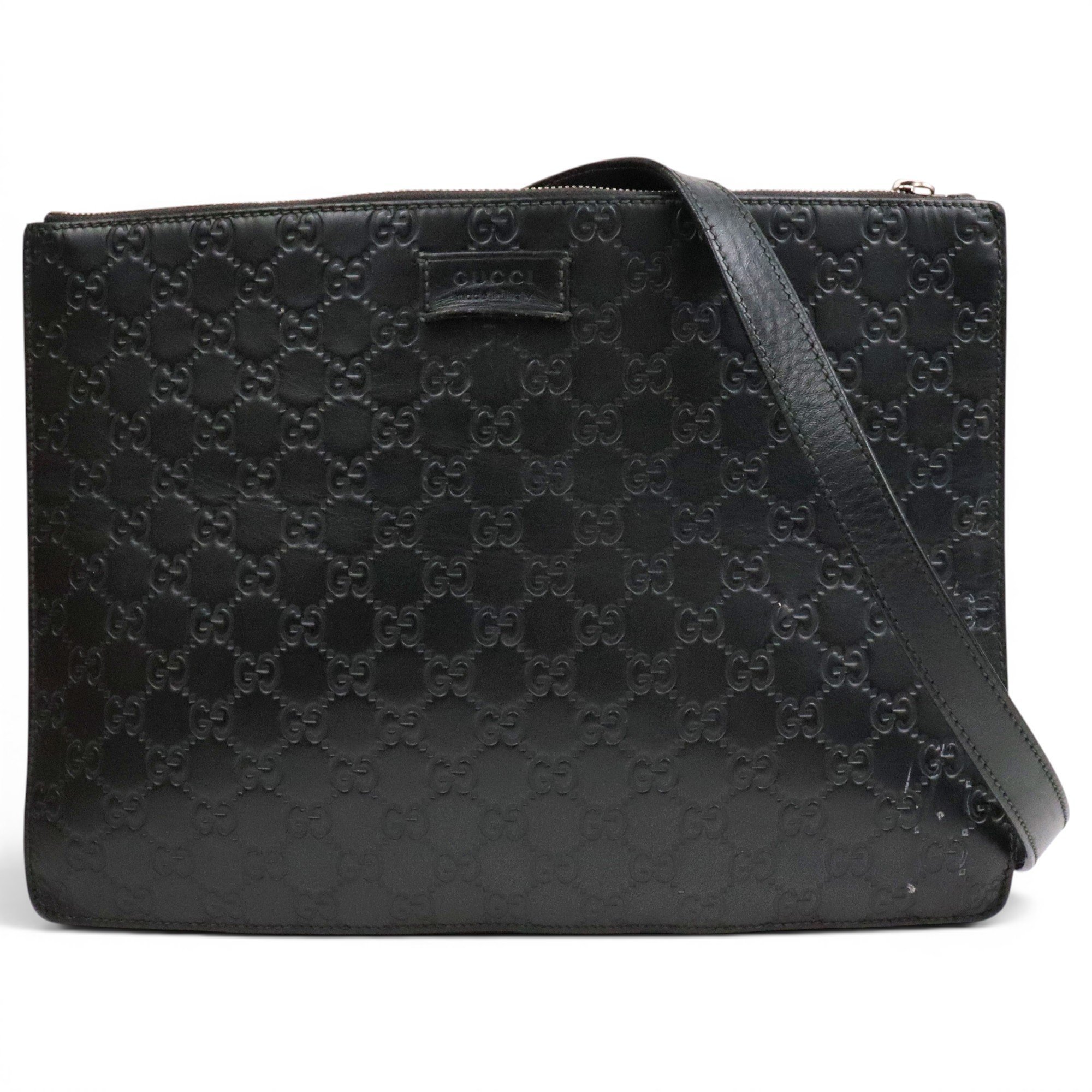 Leather crossbody bag