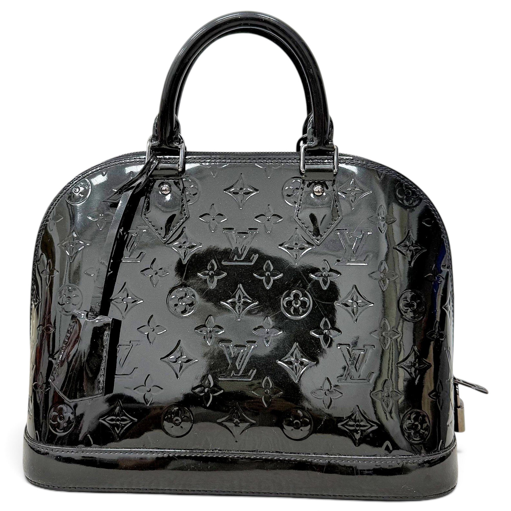 Alma patent leather handbag