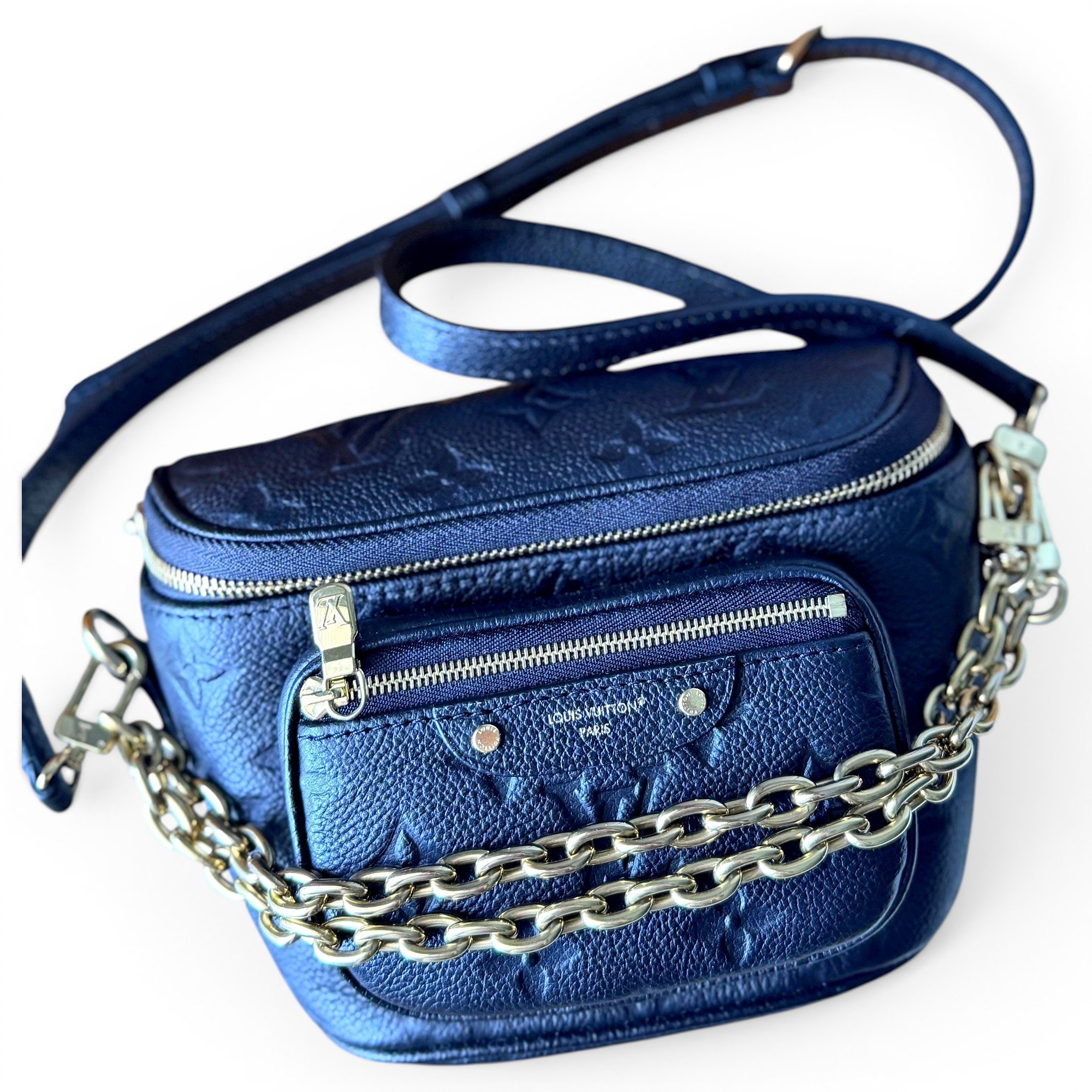 Leather crossbody bag