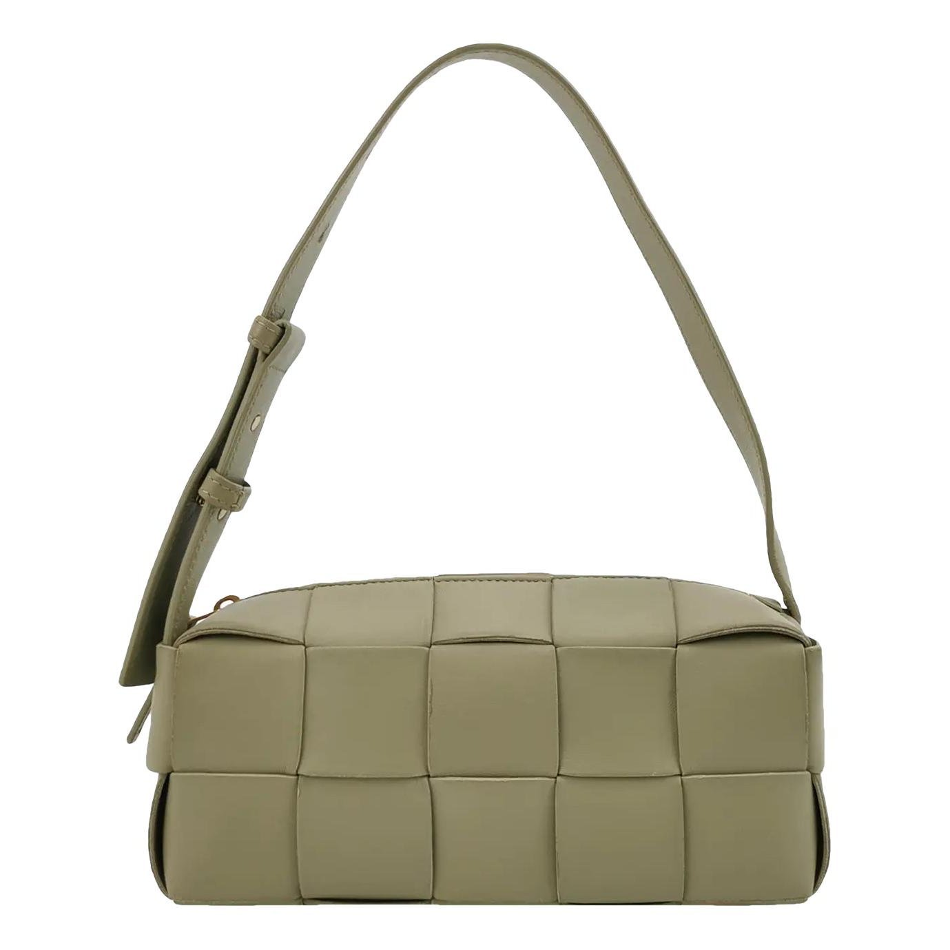Brick Cassette leather handbag