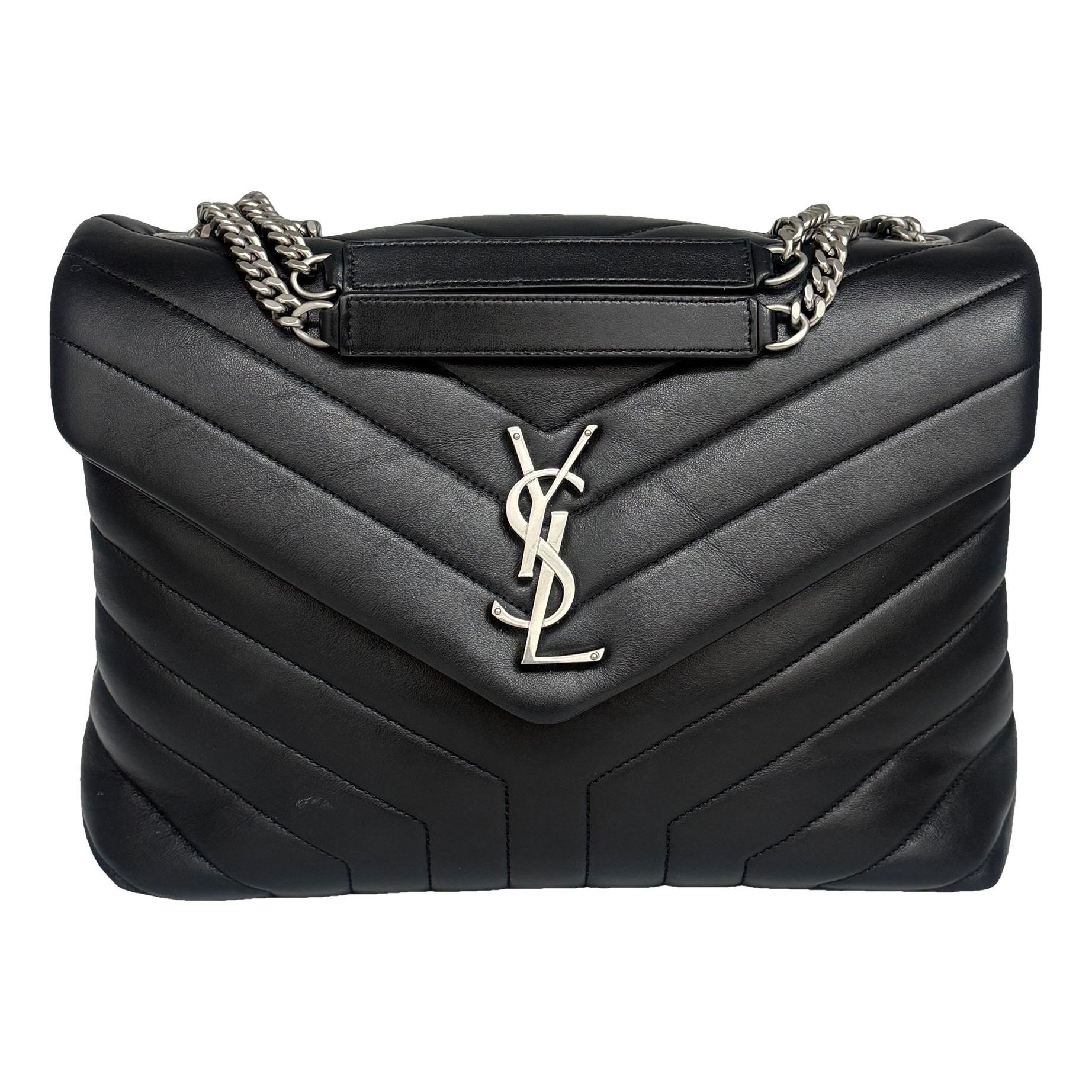 Loulou leather handbag