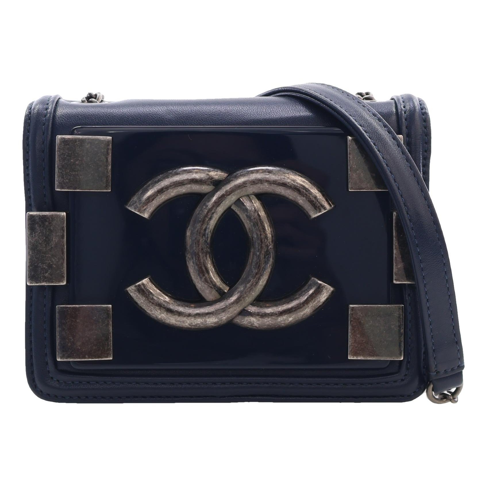 Leather crossbody bag
