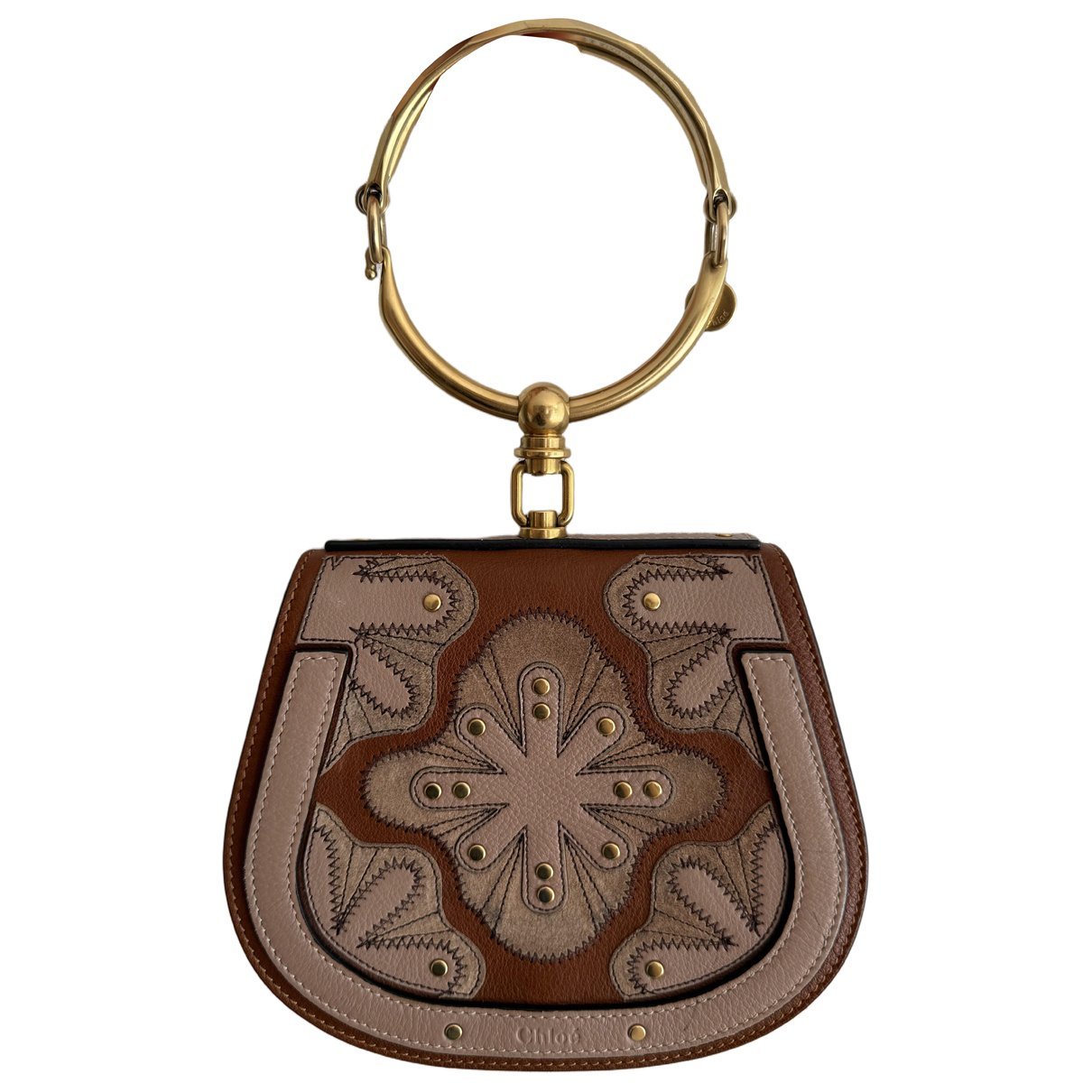 Bracelet Nile leather crossbody bag