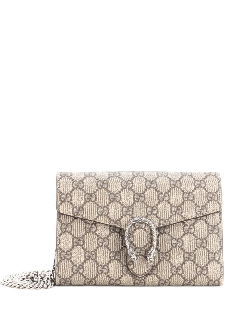 Dionysus Chain Wallet GG Coated Canvas Small crossbody bag