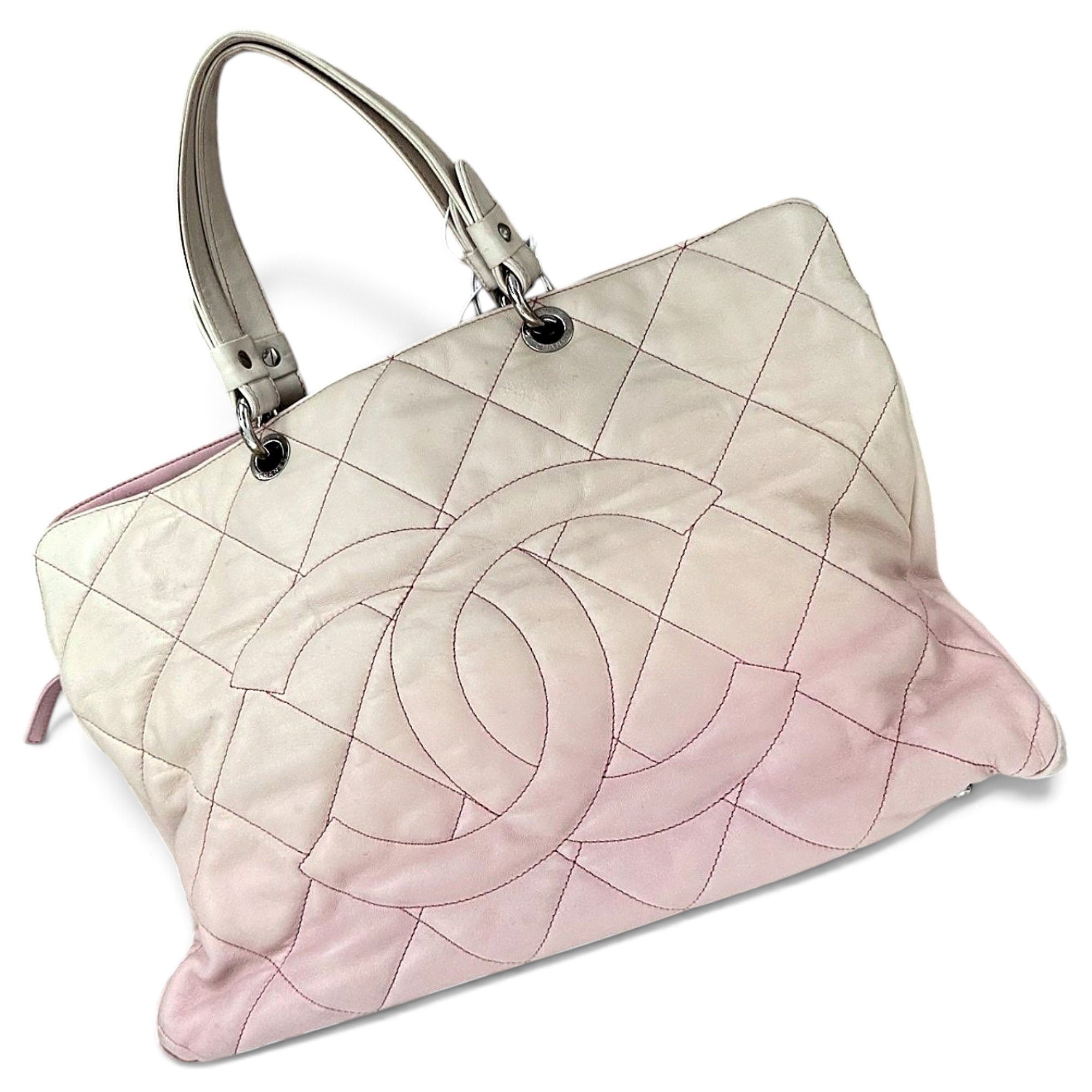 Grand shopping leather tote
