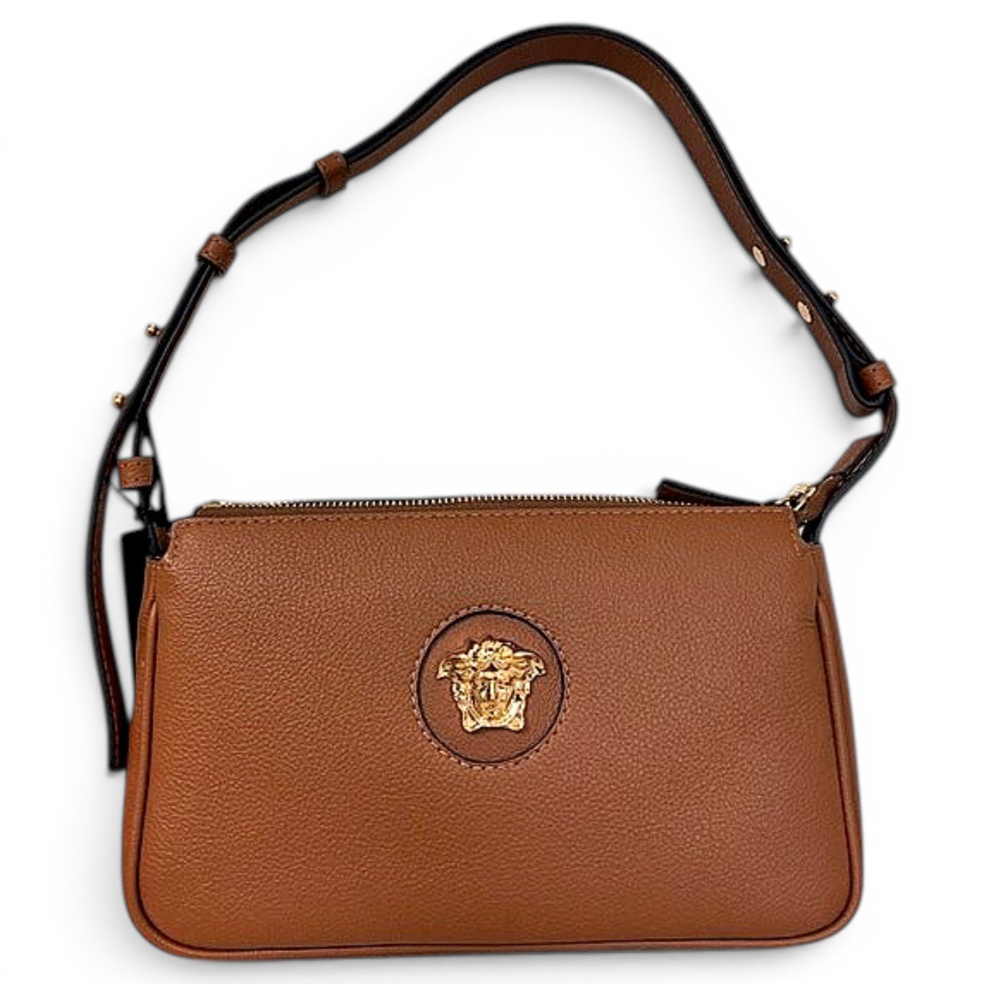 La Medusa leather handbag