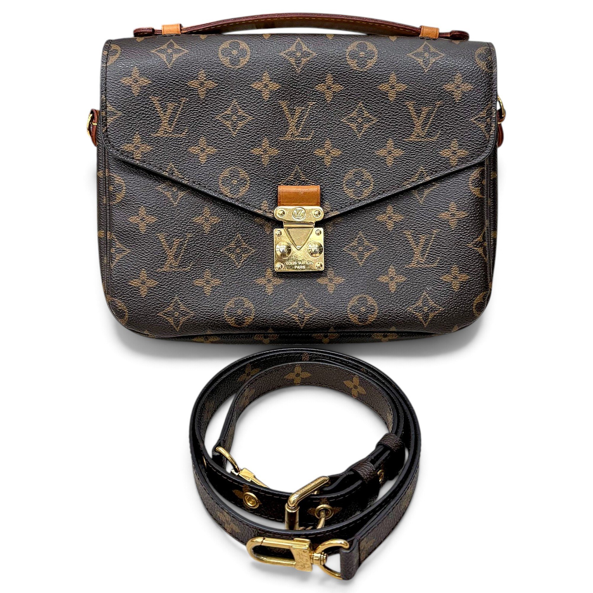 Metis leather handbag