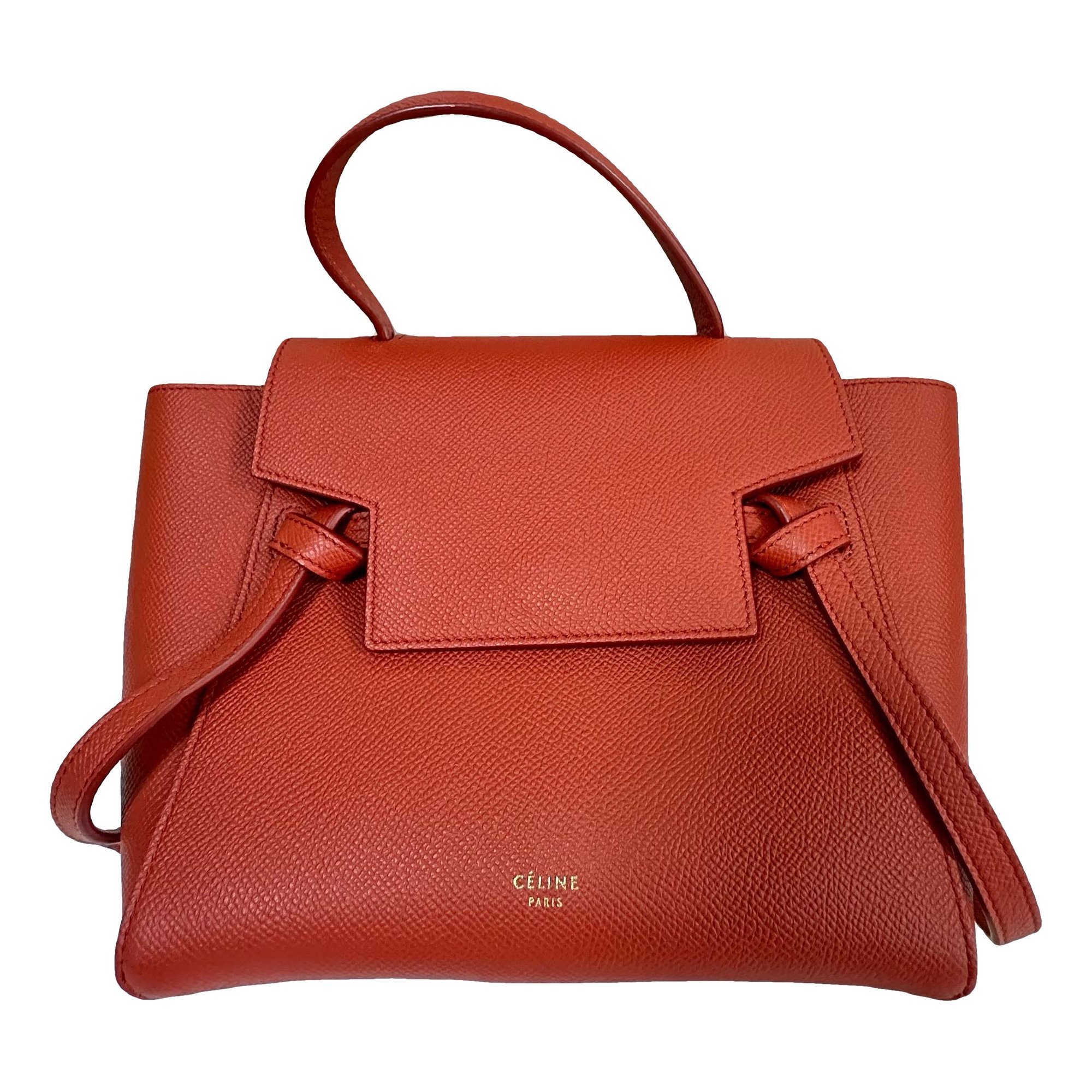 Belt leather bag