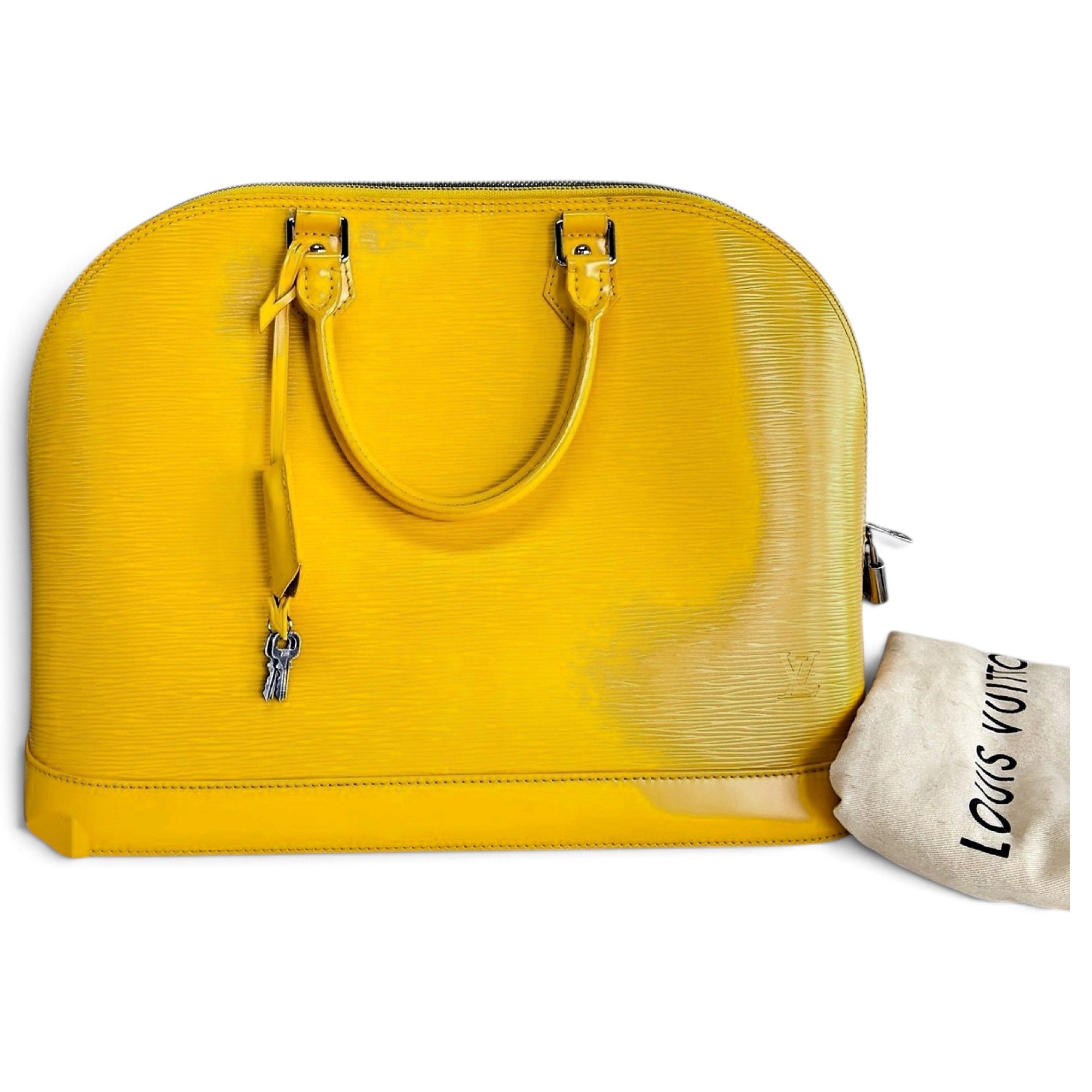 Alma leather handbag