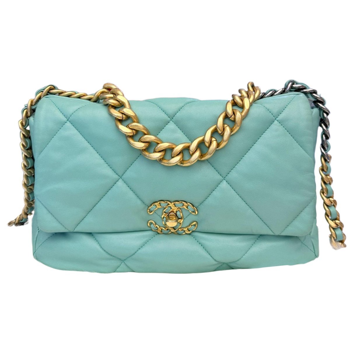 Chanel 19 leather handbag