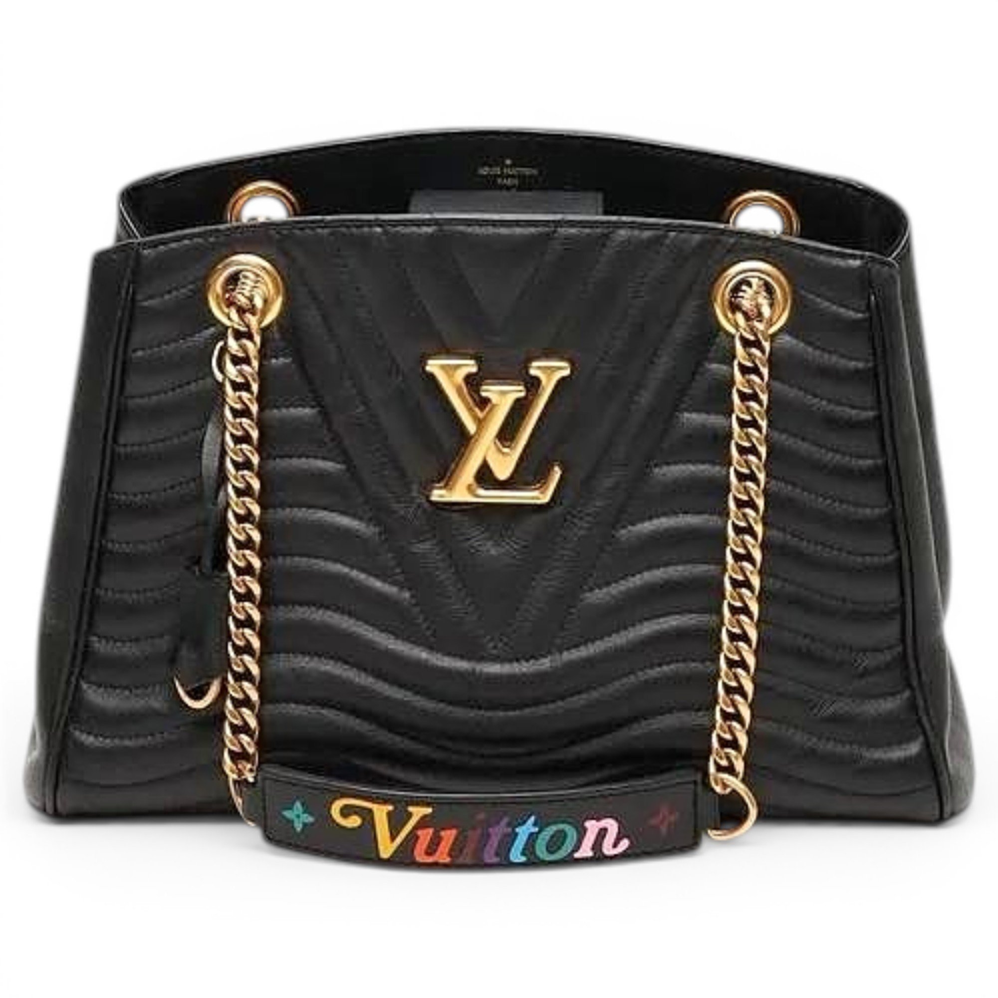 New Wave leather tote