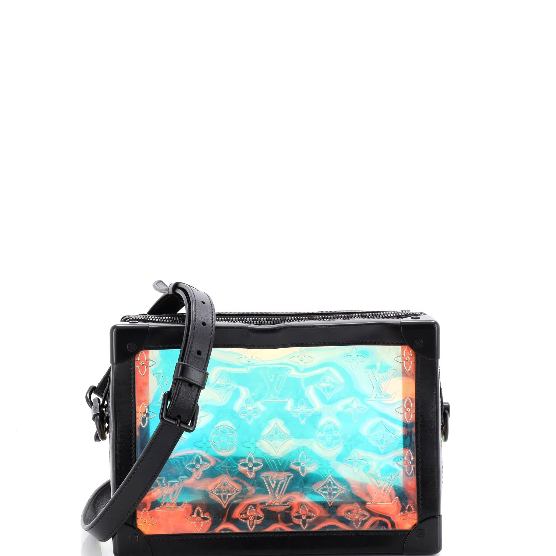 Soft Trunk Bag Limited Edition Dark Monogram Prism PVC