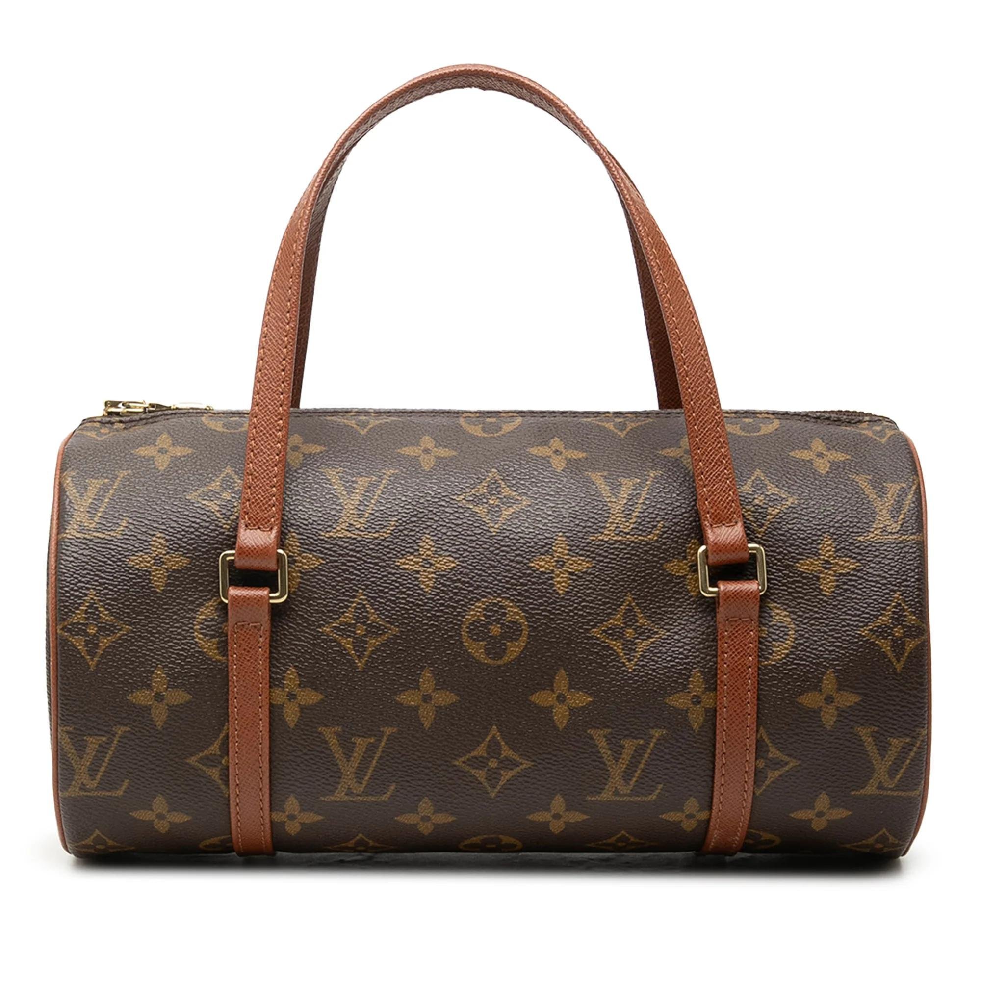 Papillon leather handbag
