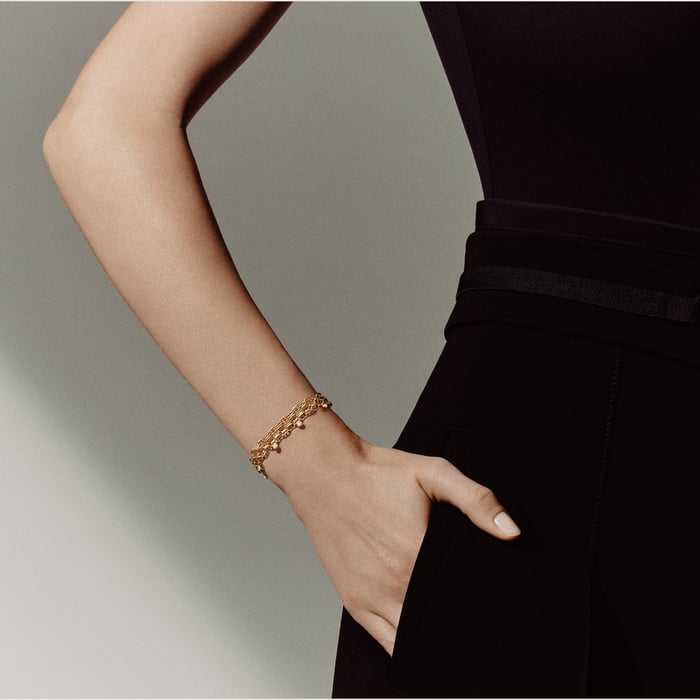 Sans Coloris Chaine d'Ancre Calypso Bracelet, Medium Model