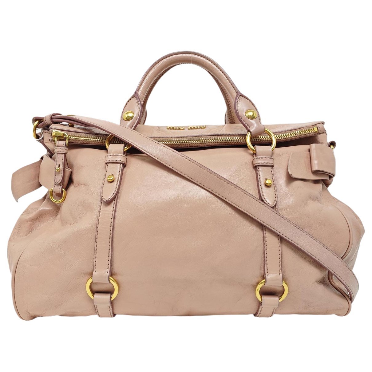 Vitello leather handbag