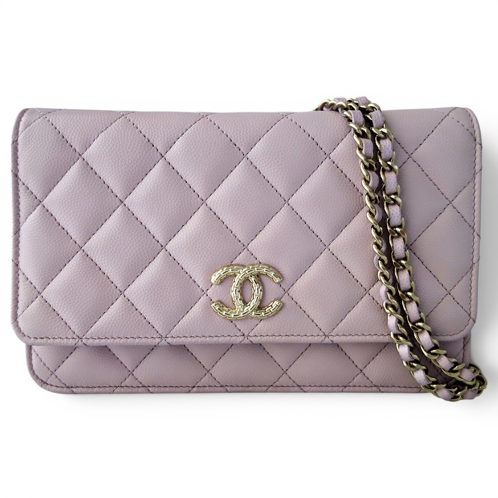 Wallet On Chain Timeless/Classique leather handbag