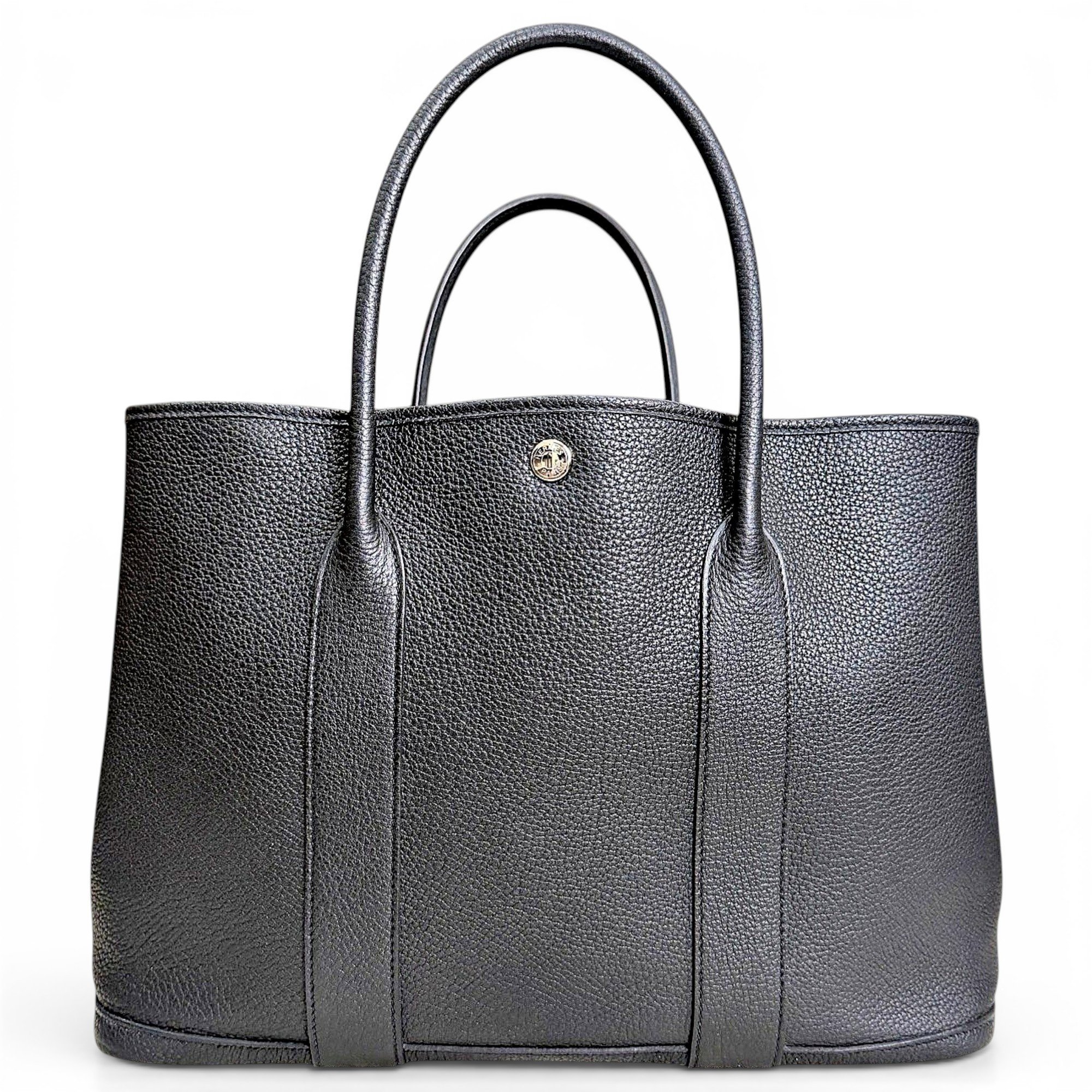 Garden Party leather handbag