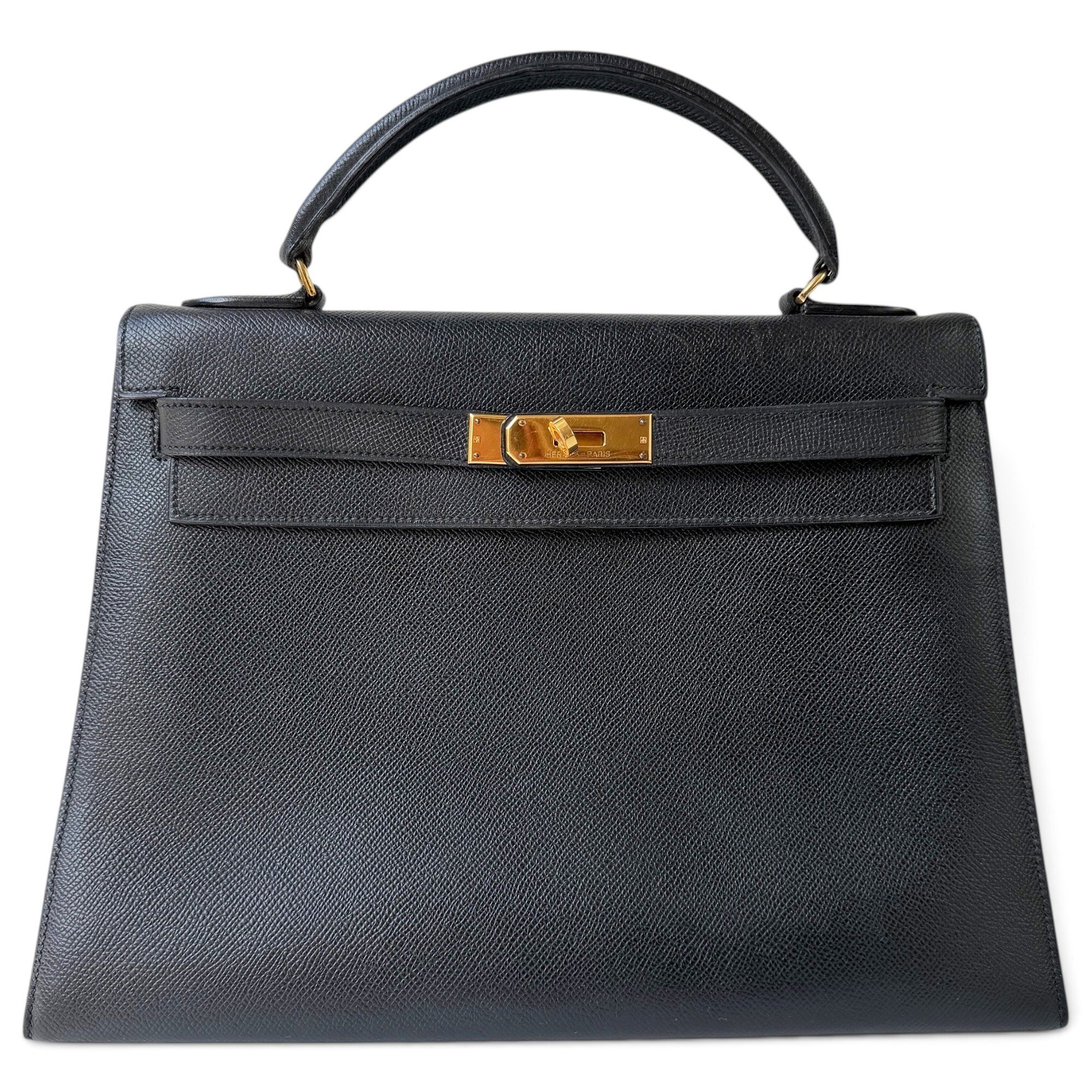 Hermes Kelly 32 Handbag Courchevel Leather
