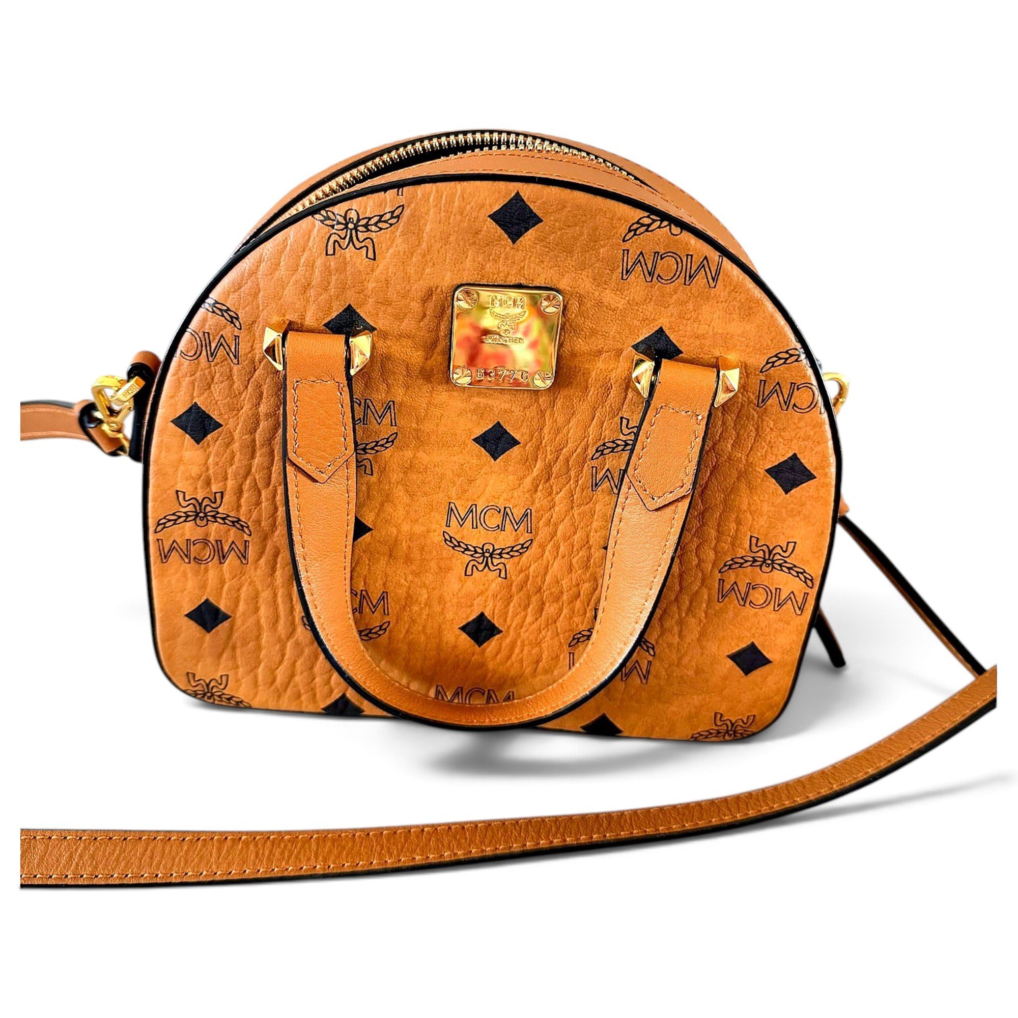 Leather crossbody bag
