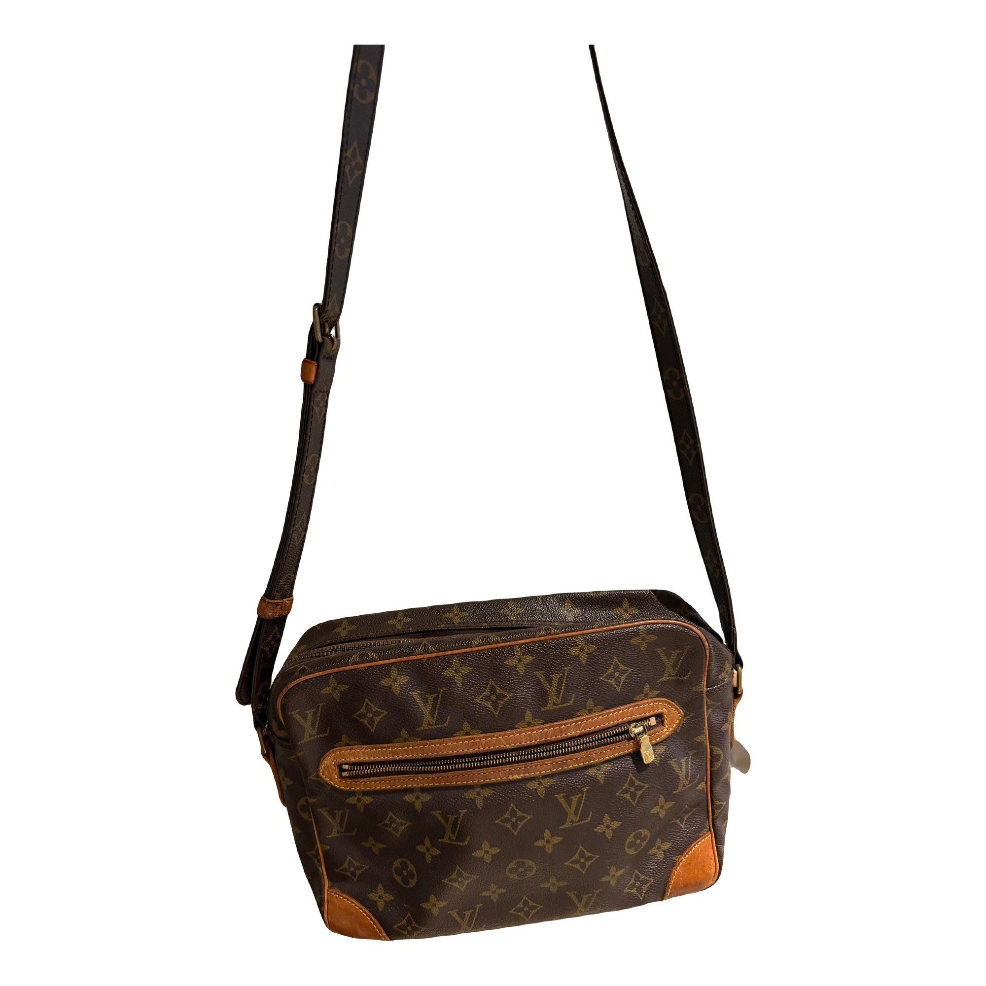 Leather crossbody bag