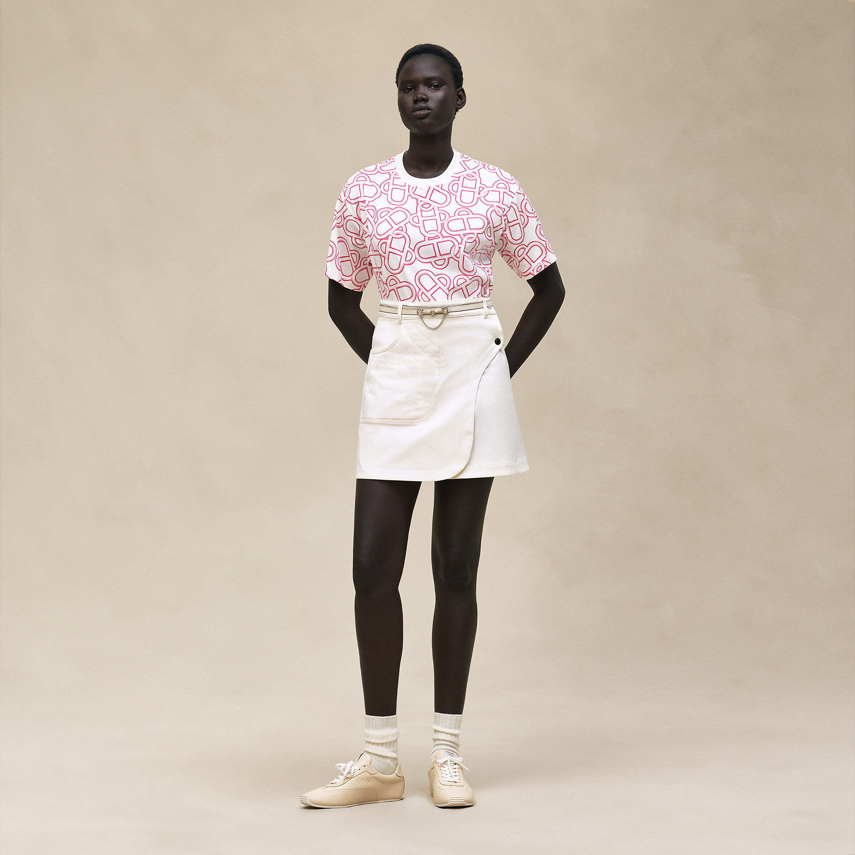 "Maillon Equestre" maxi t-shirt