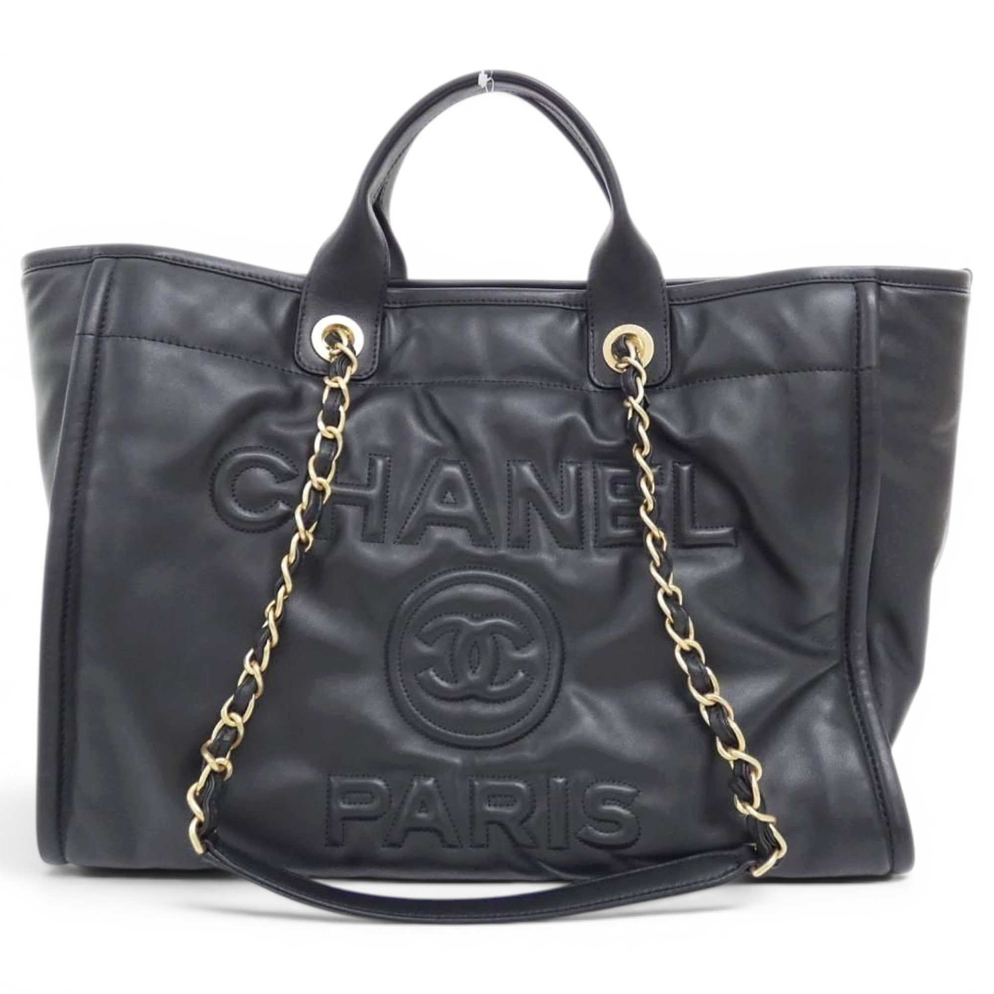 Deauville leather tote