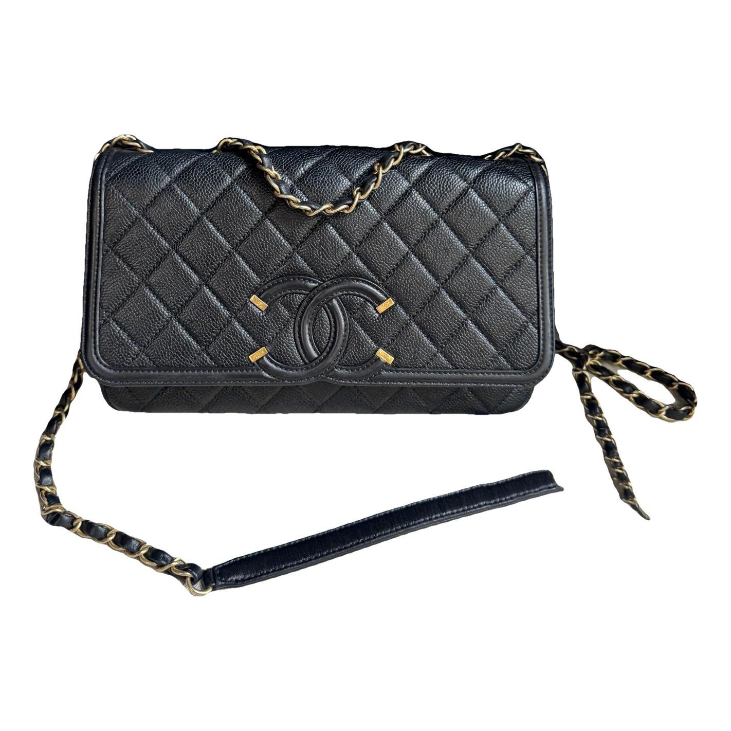 Leather crossbody bag