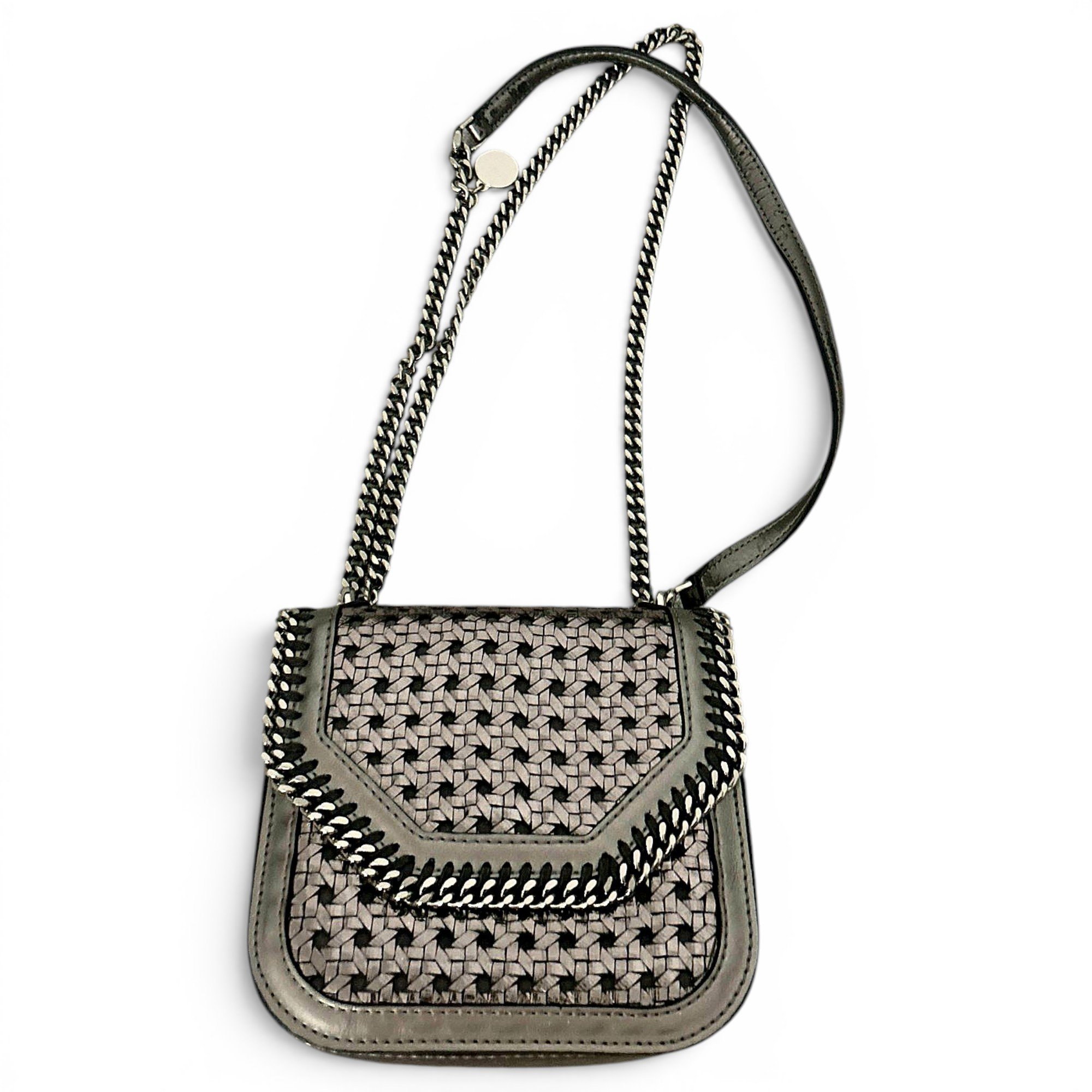 Patent leather crossbody bag