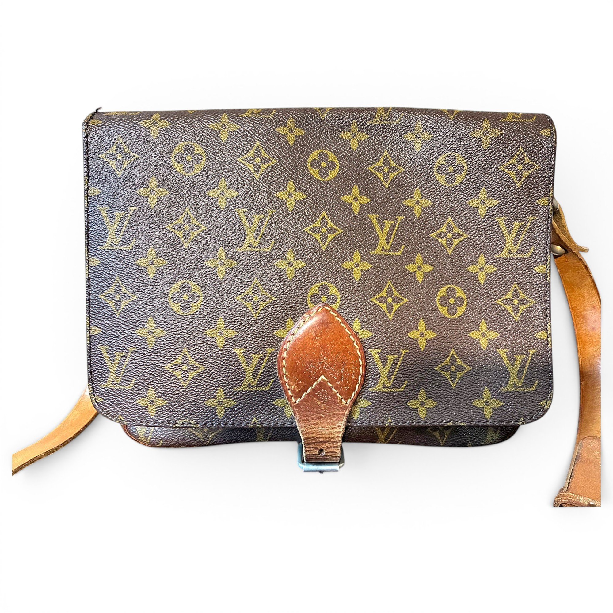 Cartouchière cloth crossbody bag