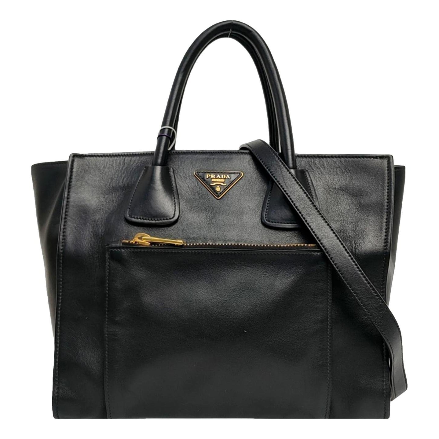 Leather handbag