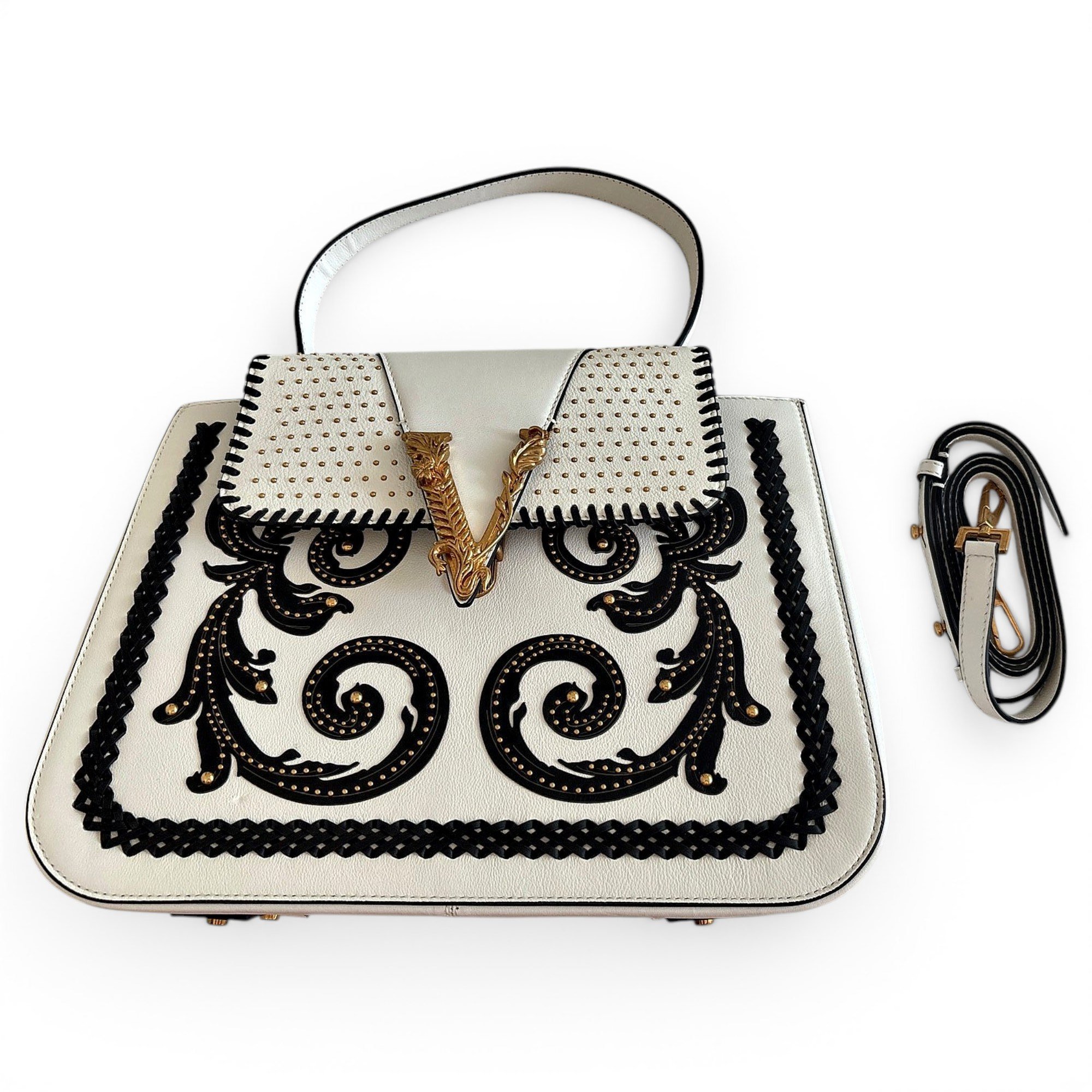 Virtus leather handbag