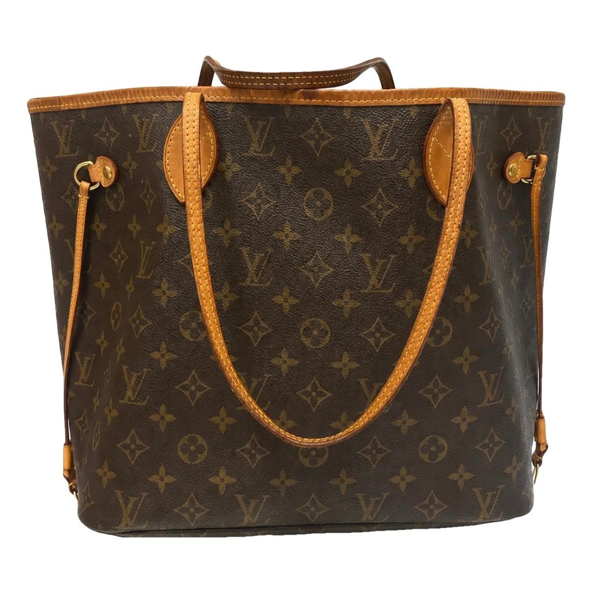 Louis Vuitton Neverfull leather tote
