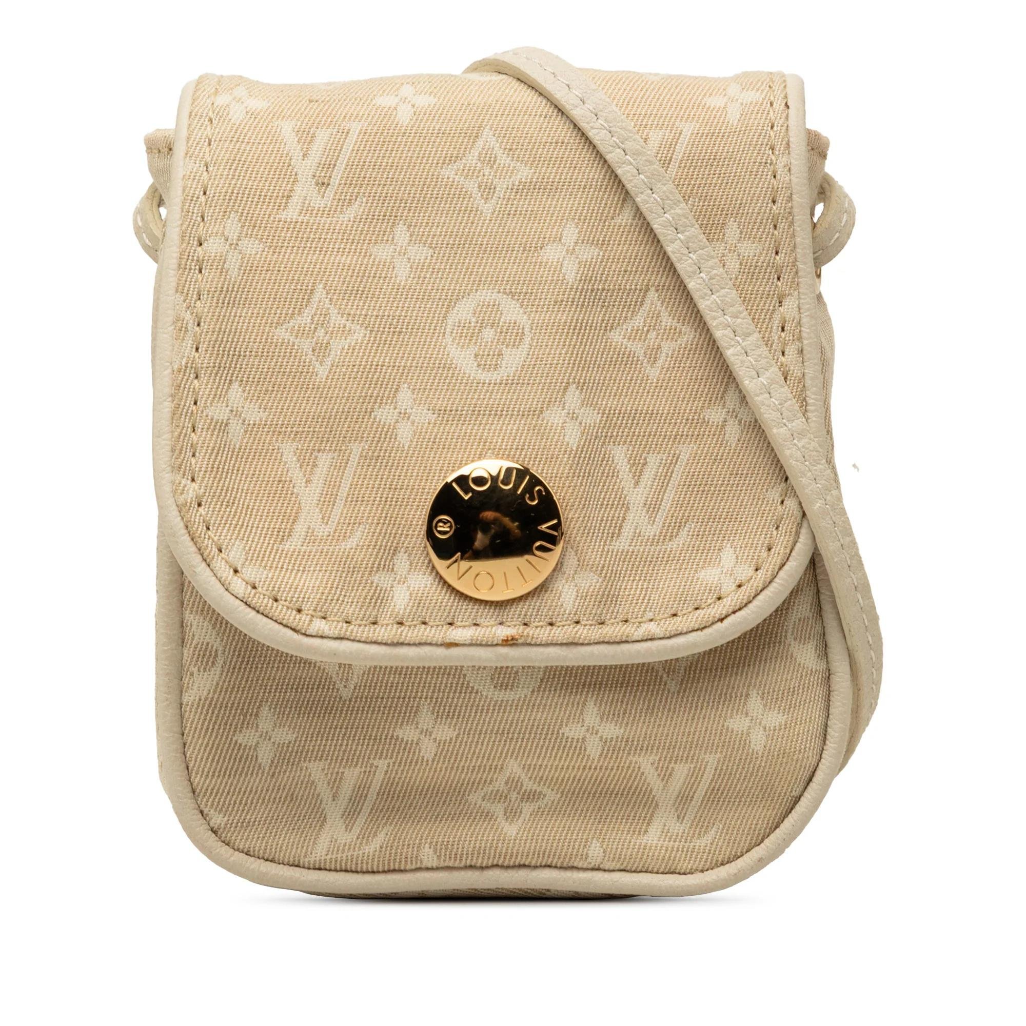 Linen clutch bag