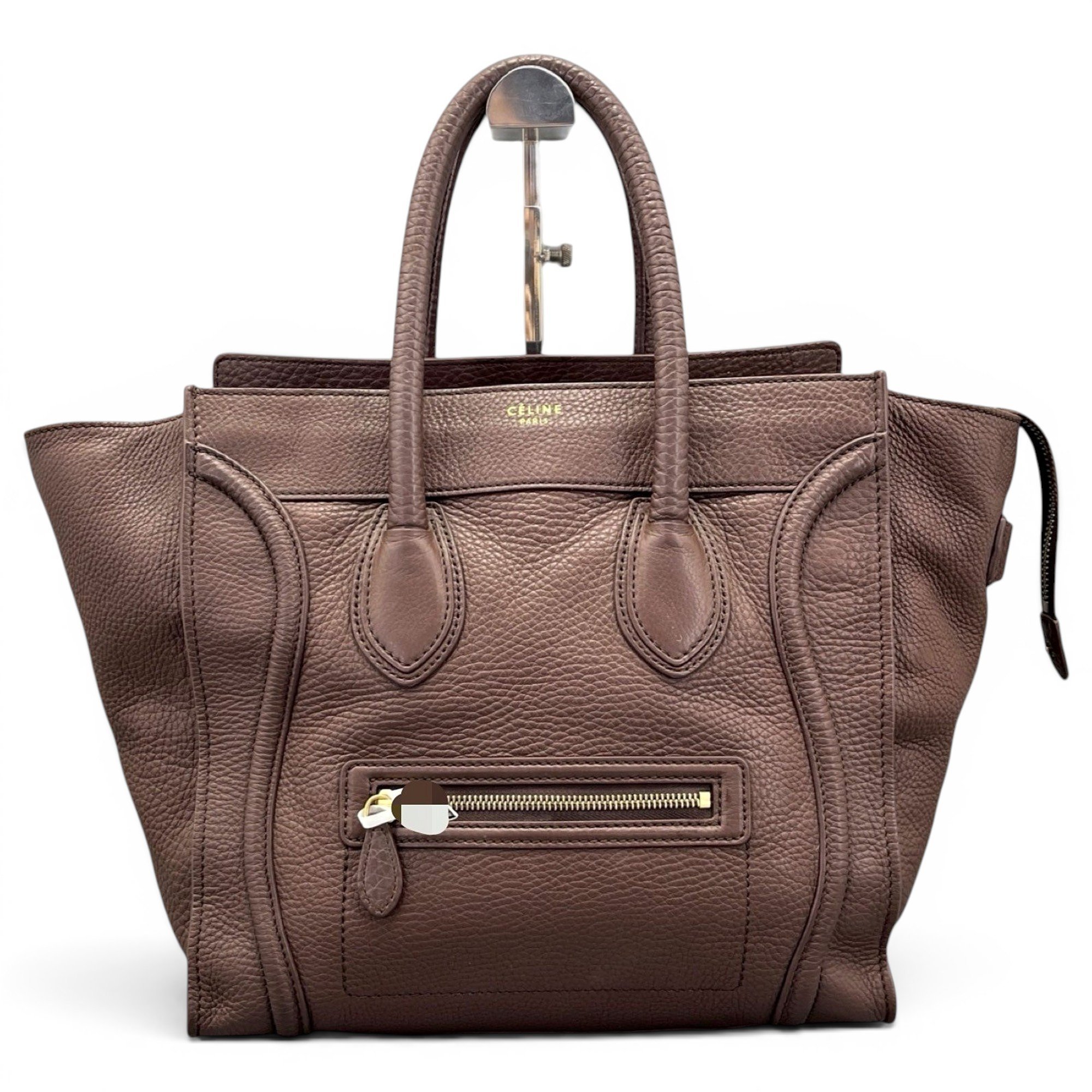 Luggage leather handbag