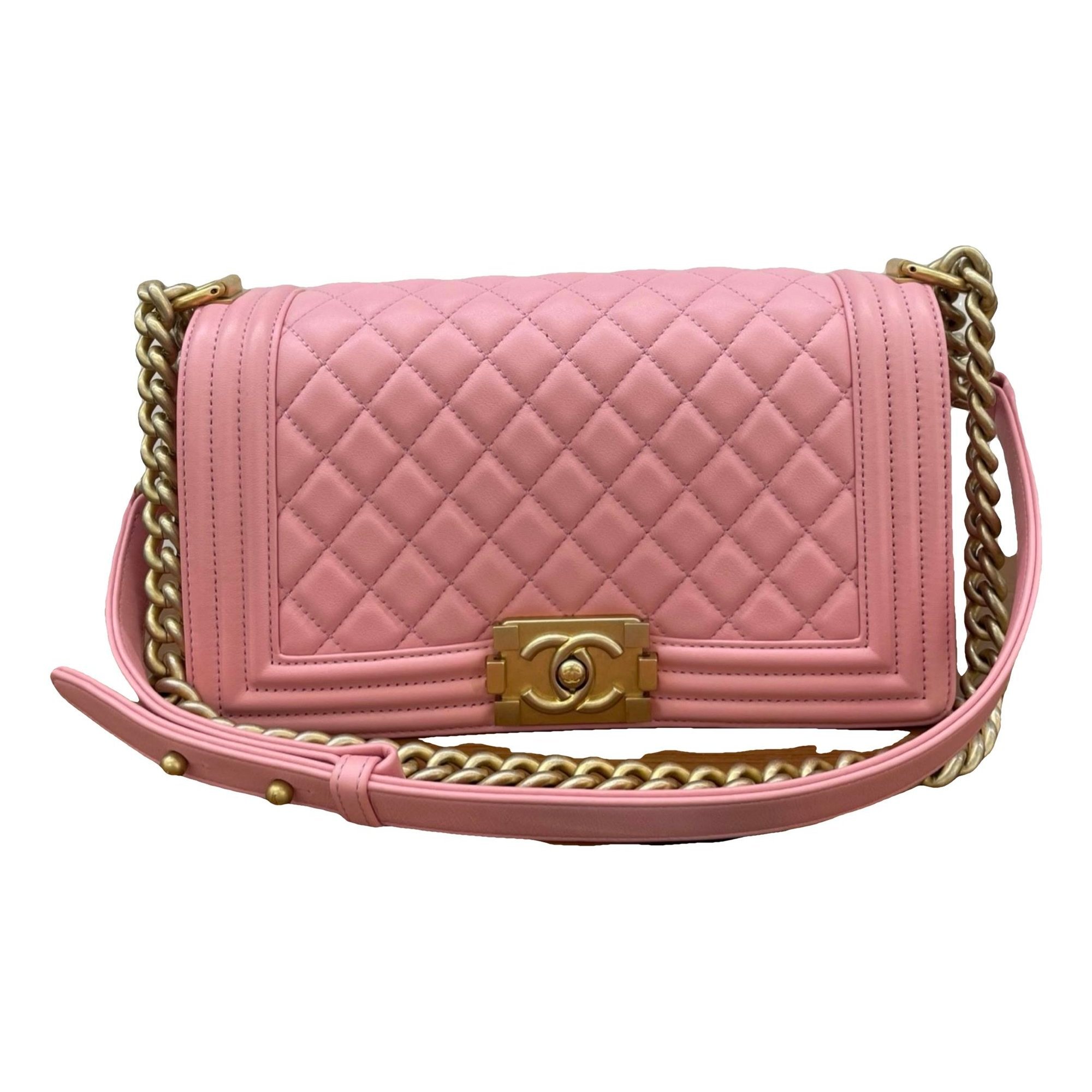 Boy leather crossbody bag
