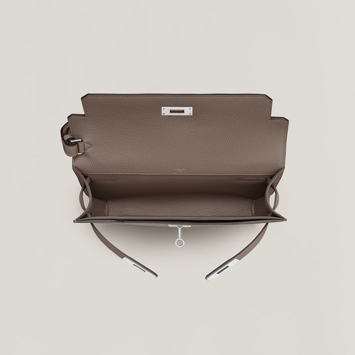 Gris Étain Kelly Depeches 25 Pouch