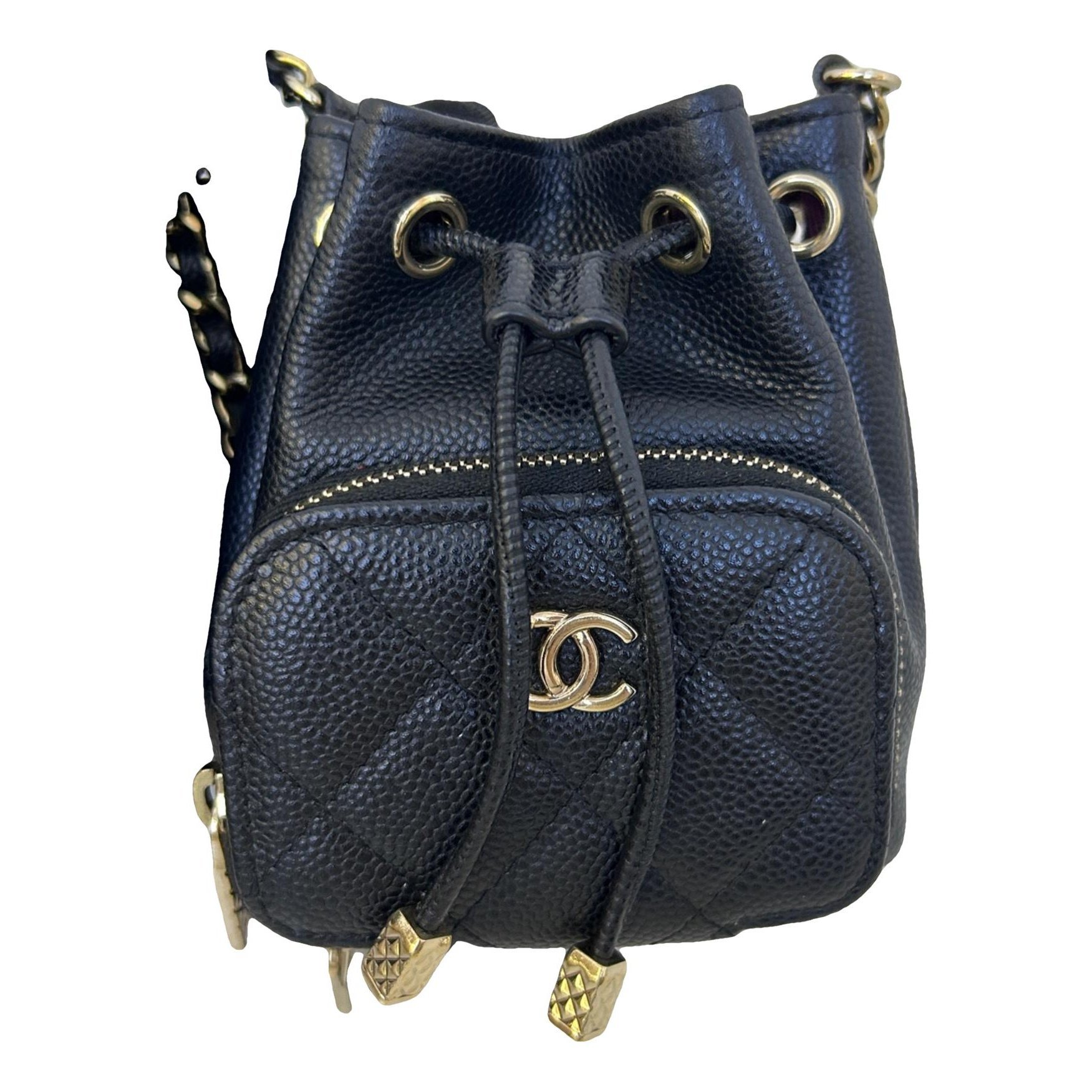 Gabrielle Bucket leather crossbody bag