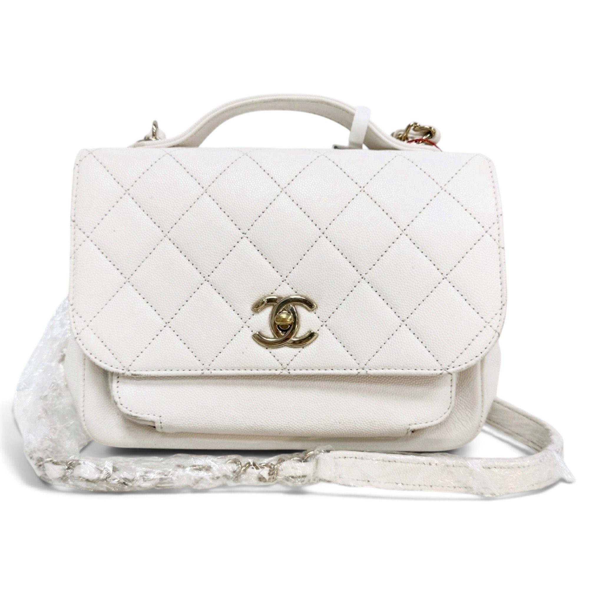 Business Affinity leather handbag