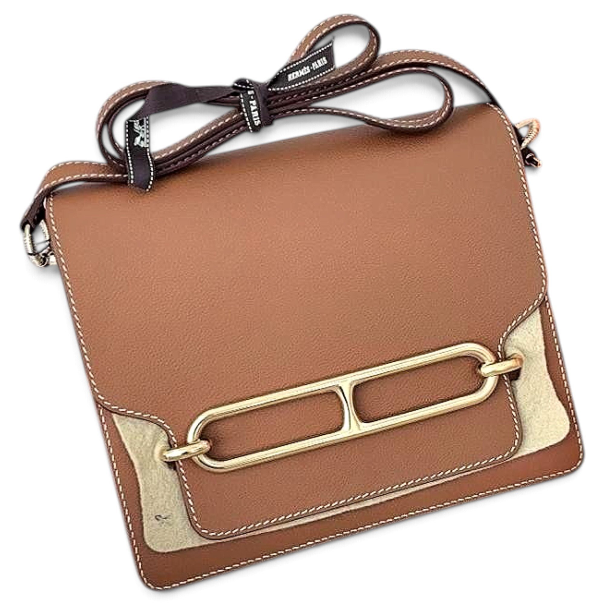 Roulis leather handbag