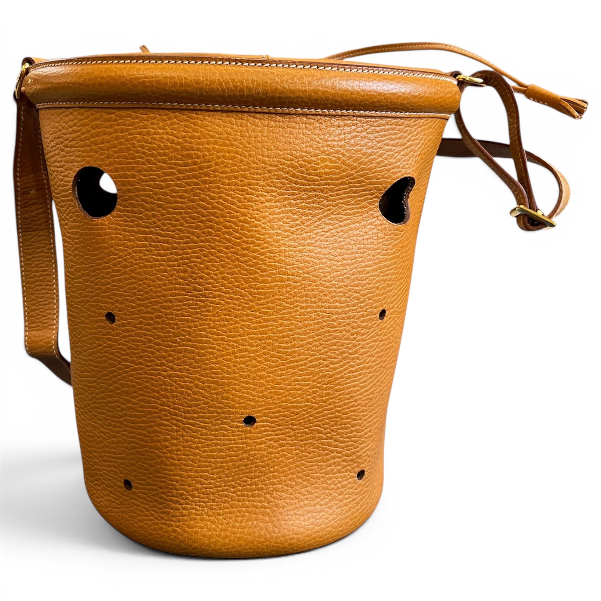 Leather handbag