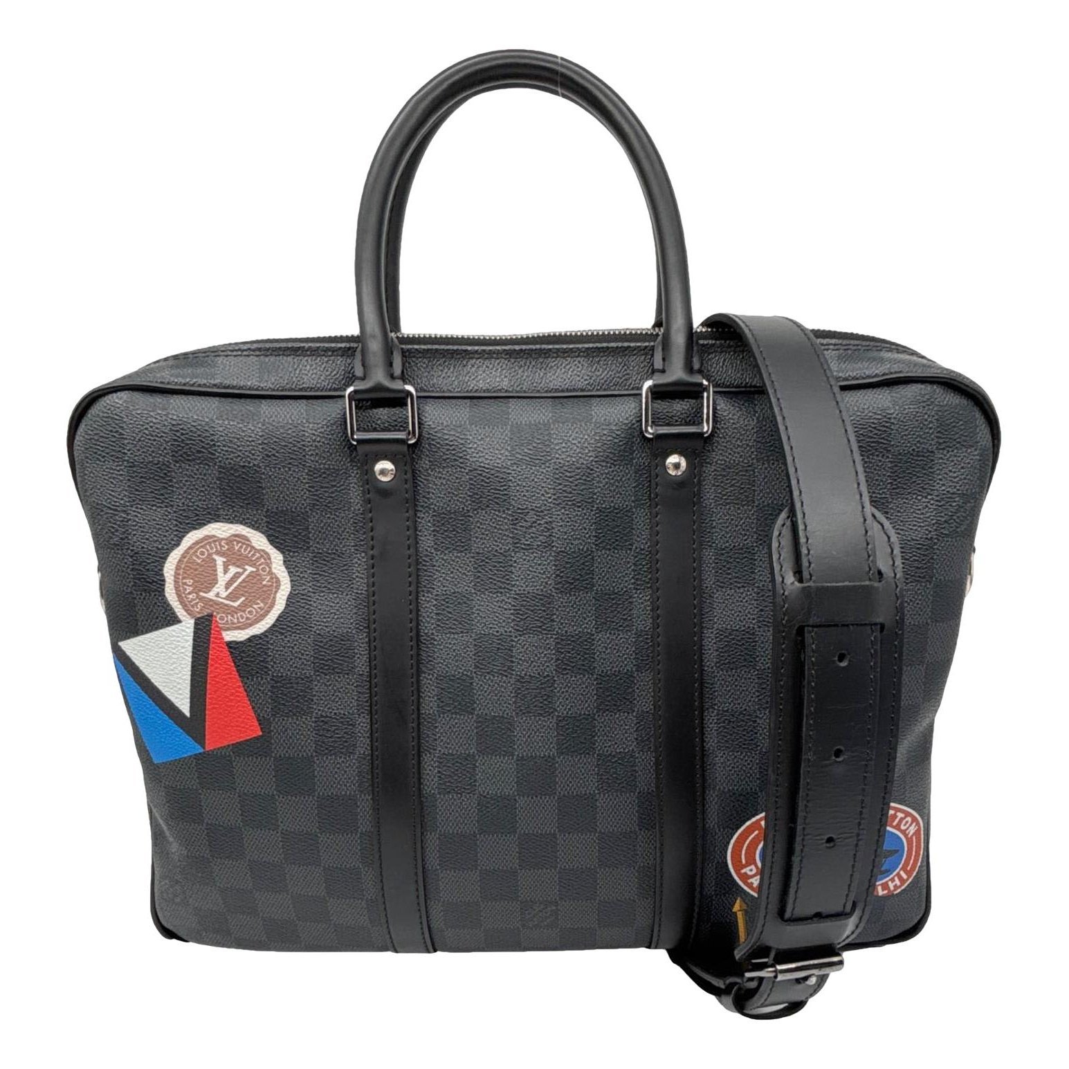 Porte Documents Voyage cloth crossbody bag