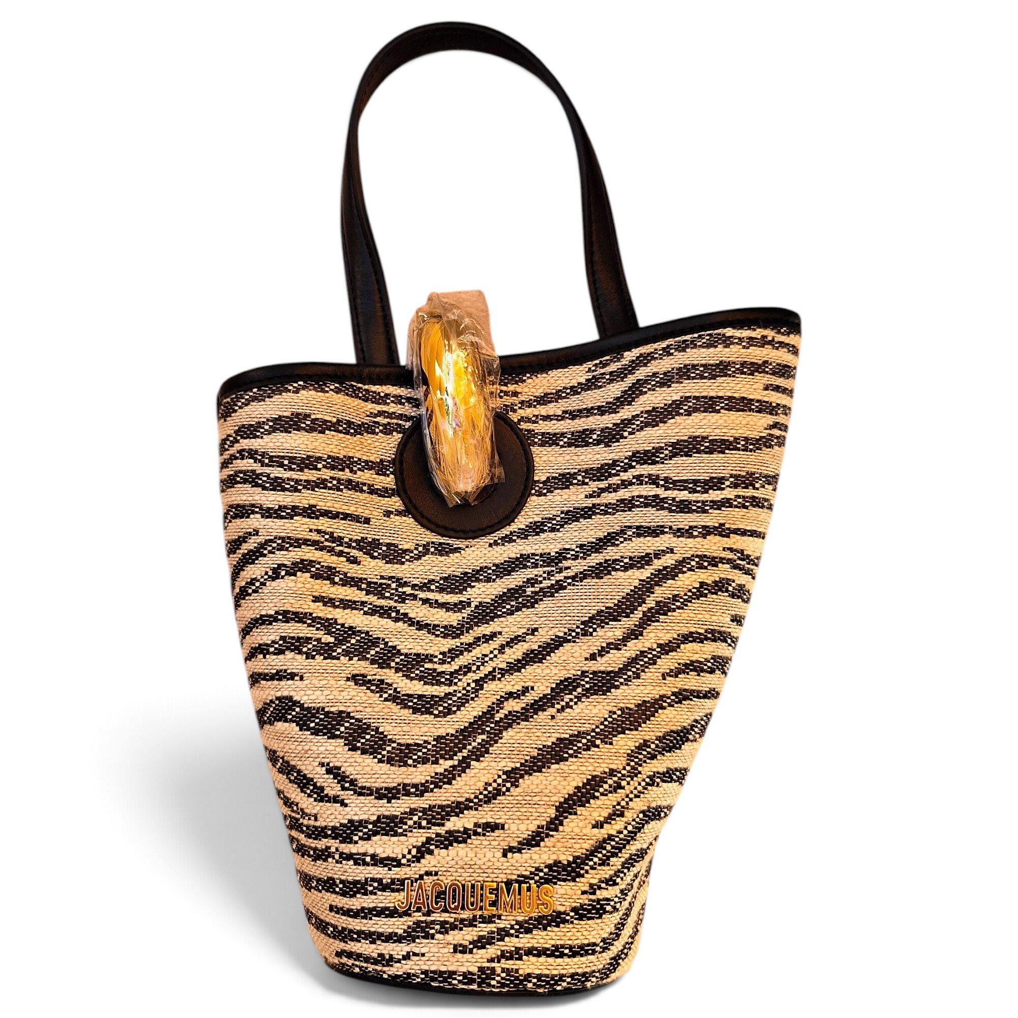Leather tote