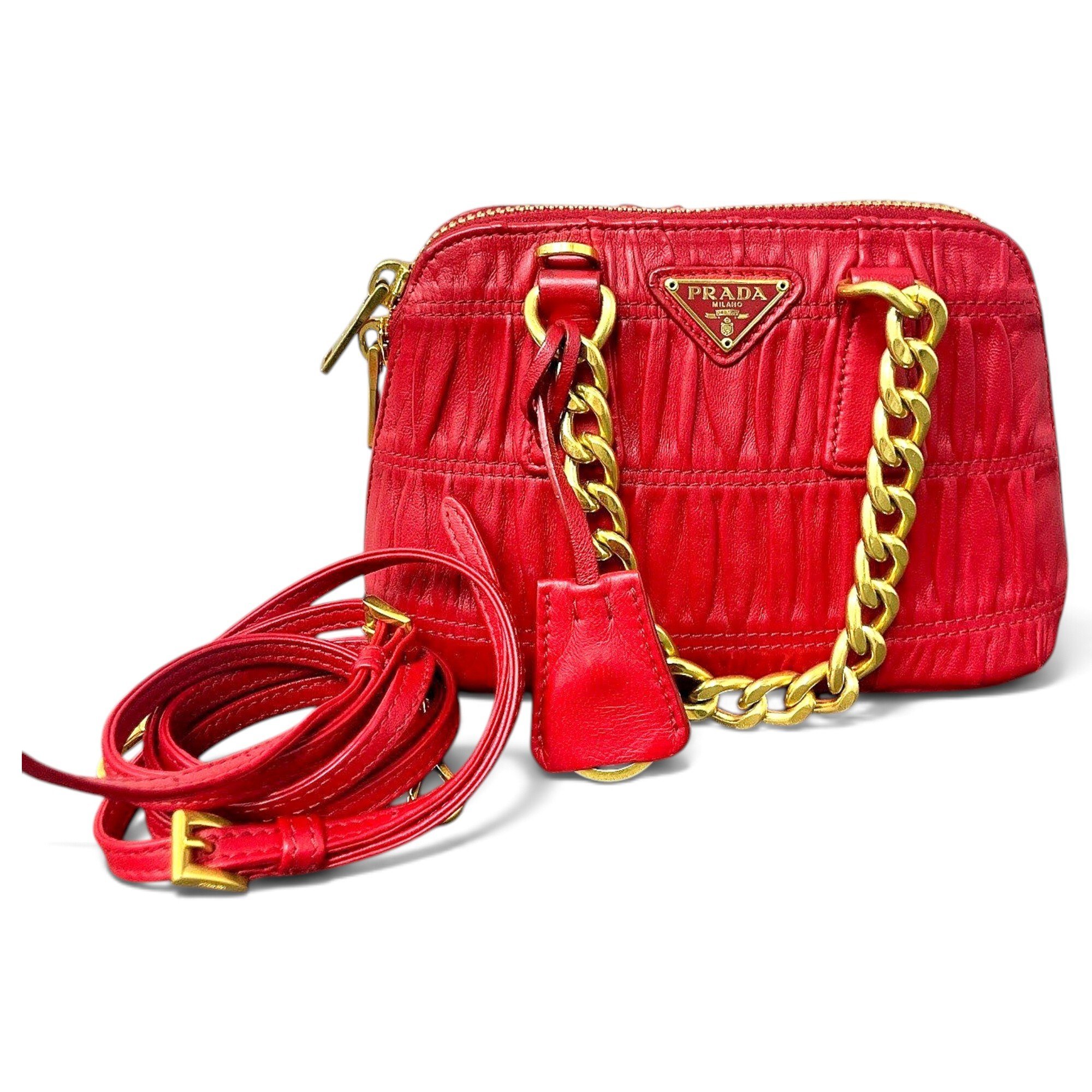 Leather handbag