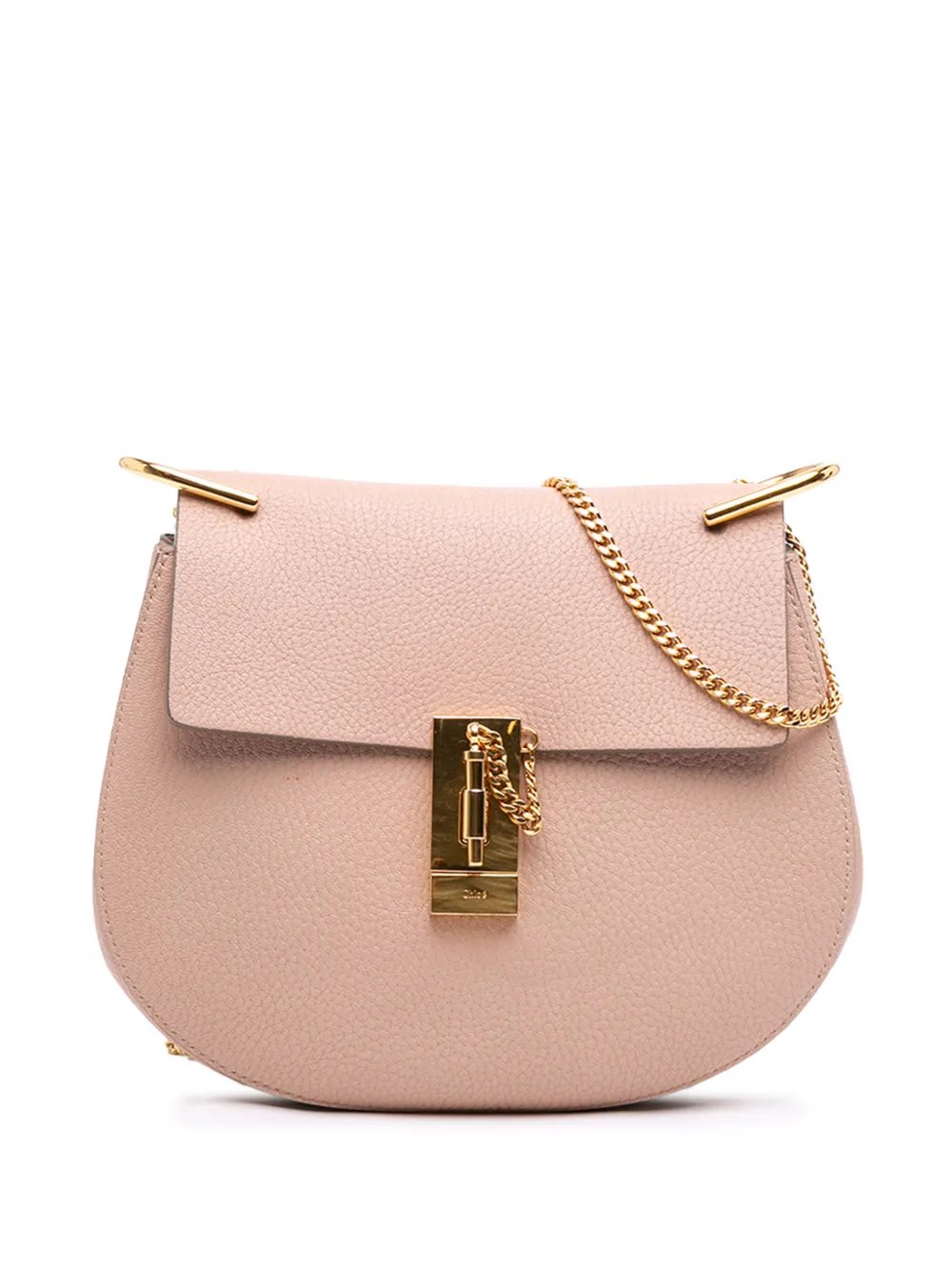 Chloe 2002-2026 Small Grained Calfskin Drew crossbody bag