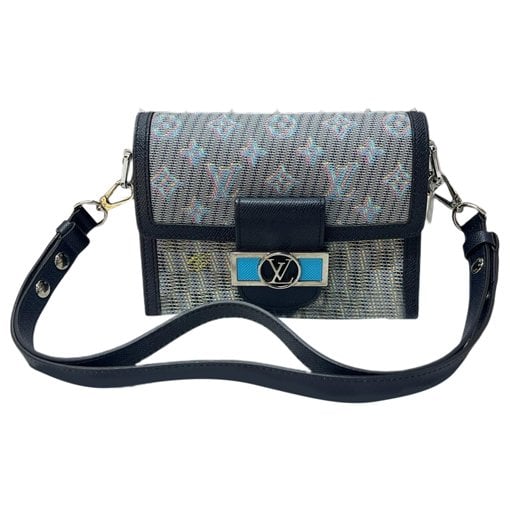 Dauphine leather handbag